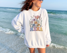 mama sweatshirt with wildflowers for spring or summer