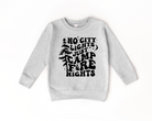kids camping sweatshirt that says no city lights just campfire nights