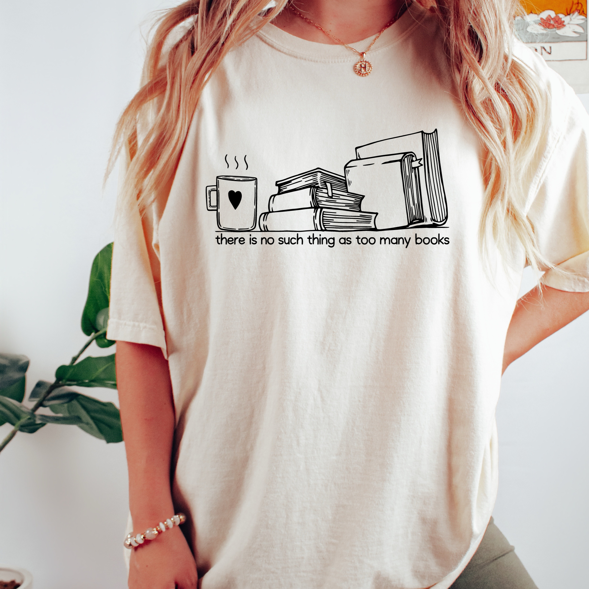 No Such Thing As Too many Books T-Shirt | Bookish Shirt