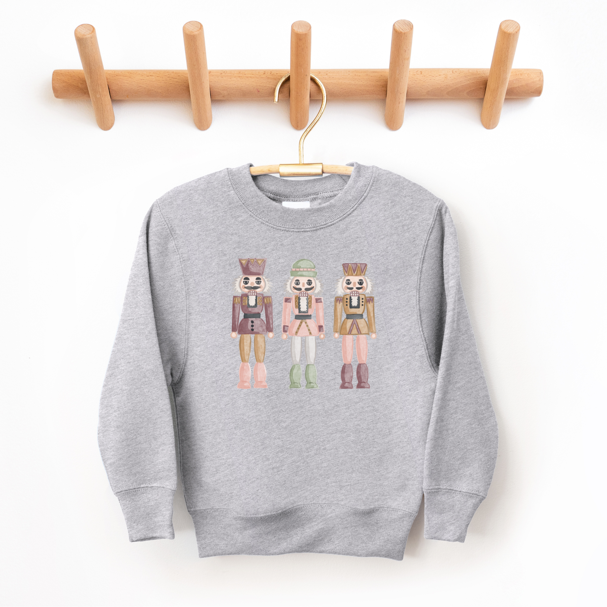 Watercolor Nutracker Sweatshirt | Kids Nutcracker Shirt