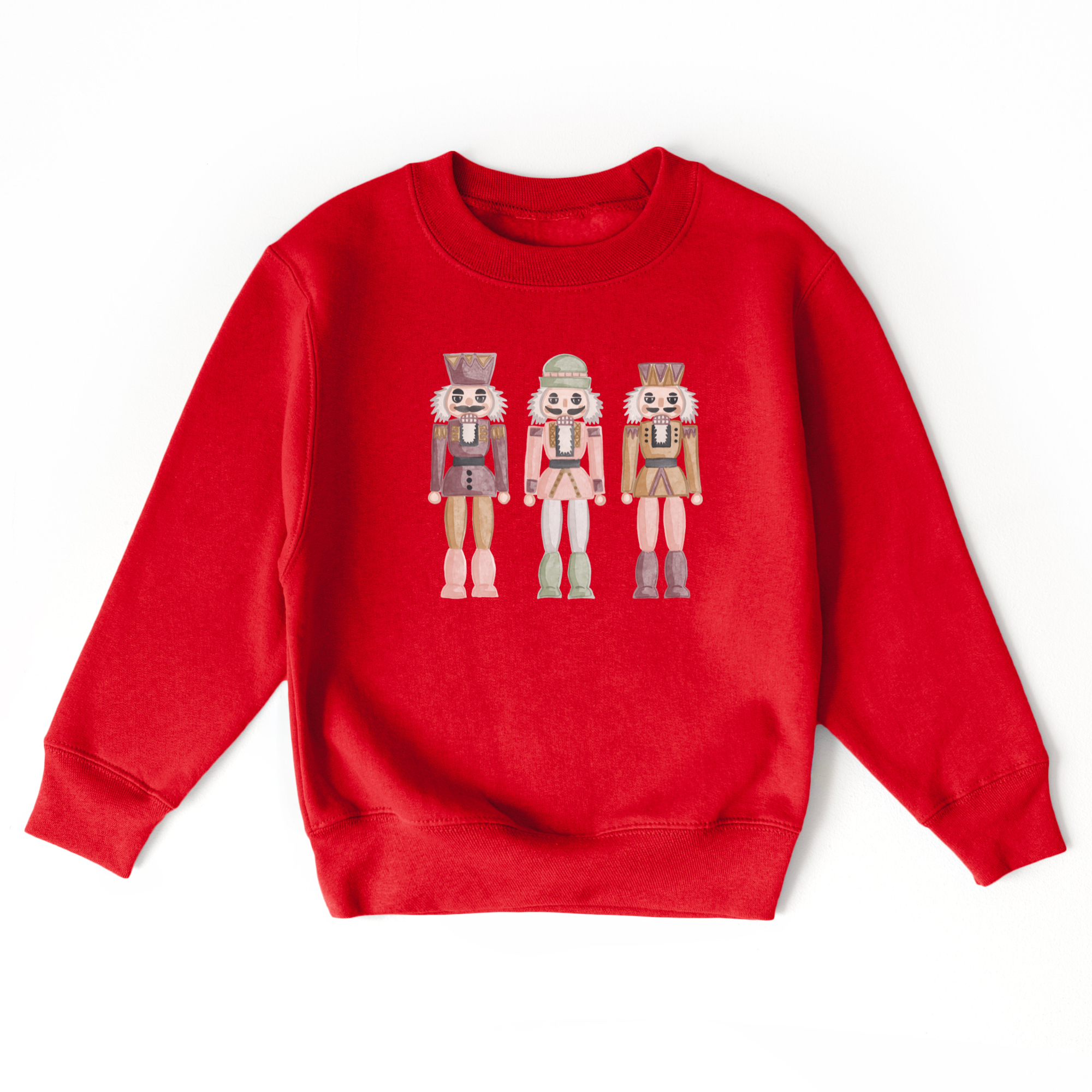 Watercolor Nutracker Sweatshirt | Kids Nutcracker Shirt