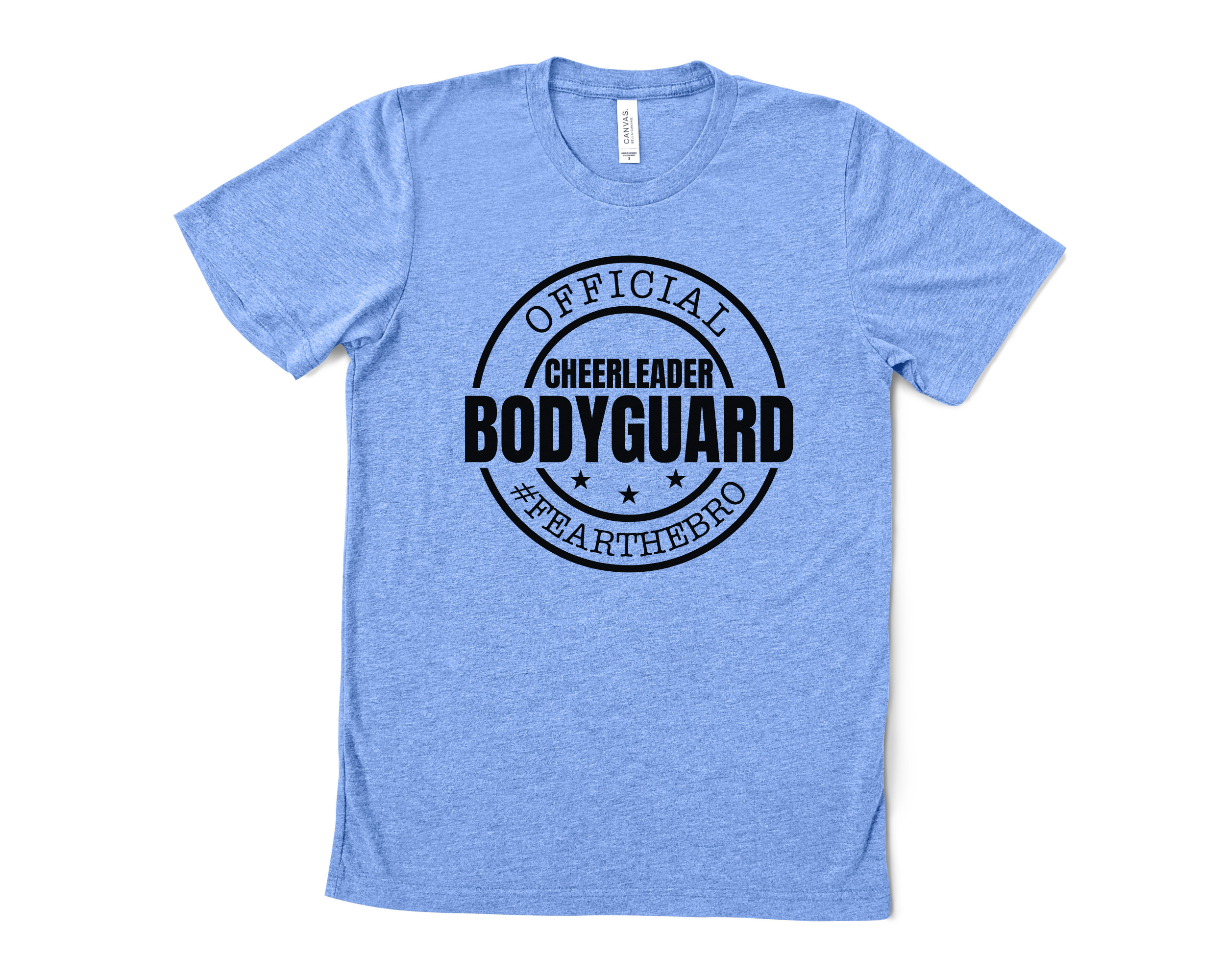 Official cheerleader bodyguard tshirt for cheer brothers