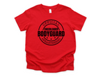 Official cheerleader bodyguard tshirt for cheer brothers