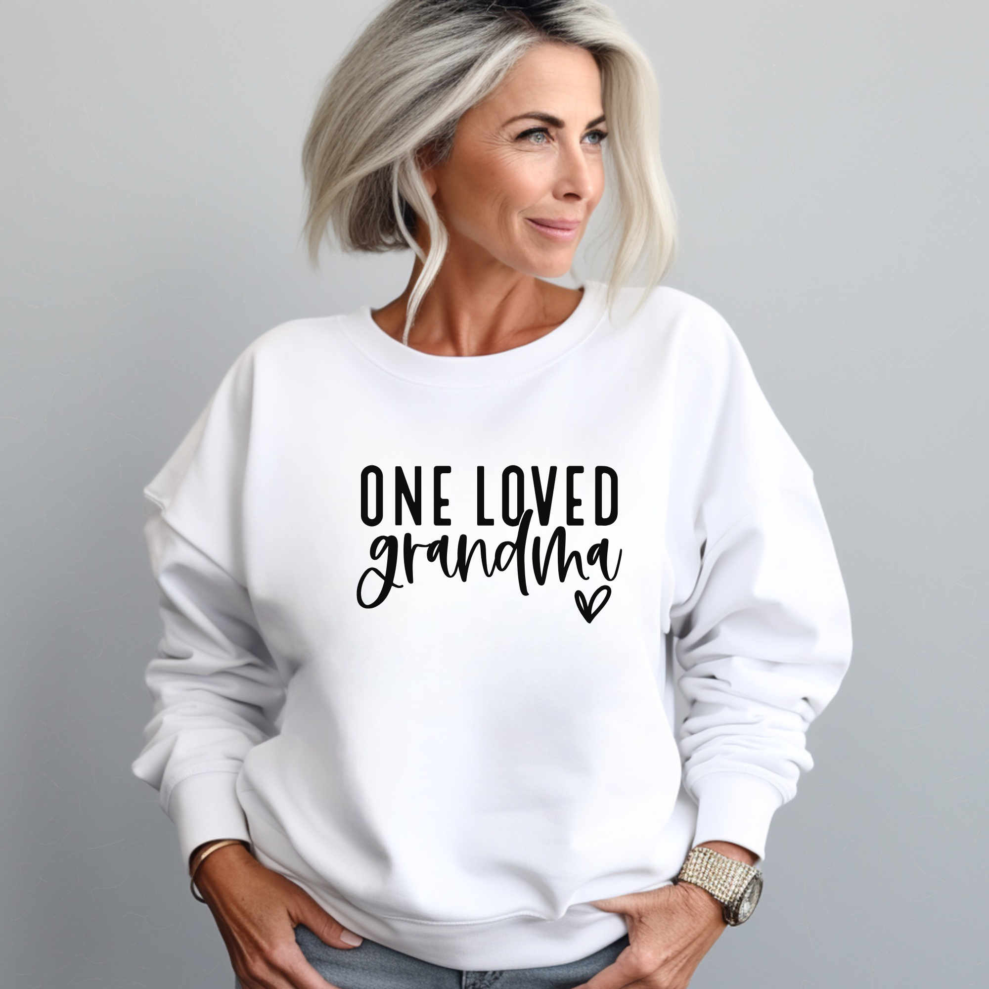 One Loved Grandma Sweatshirt