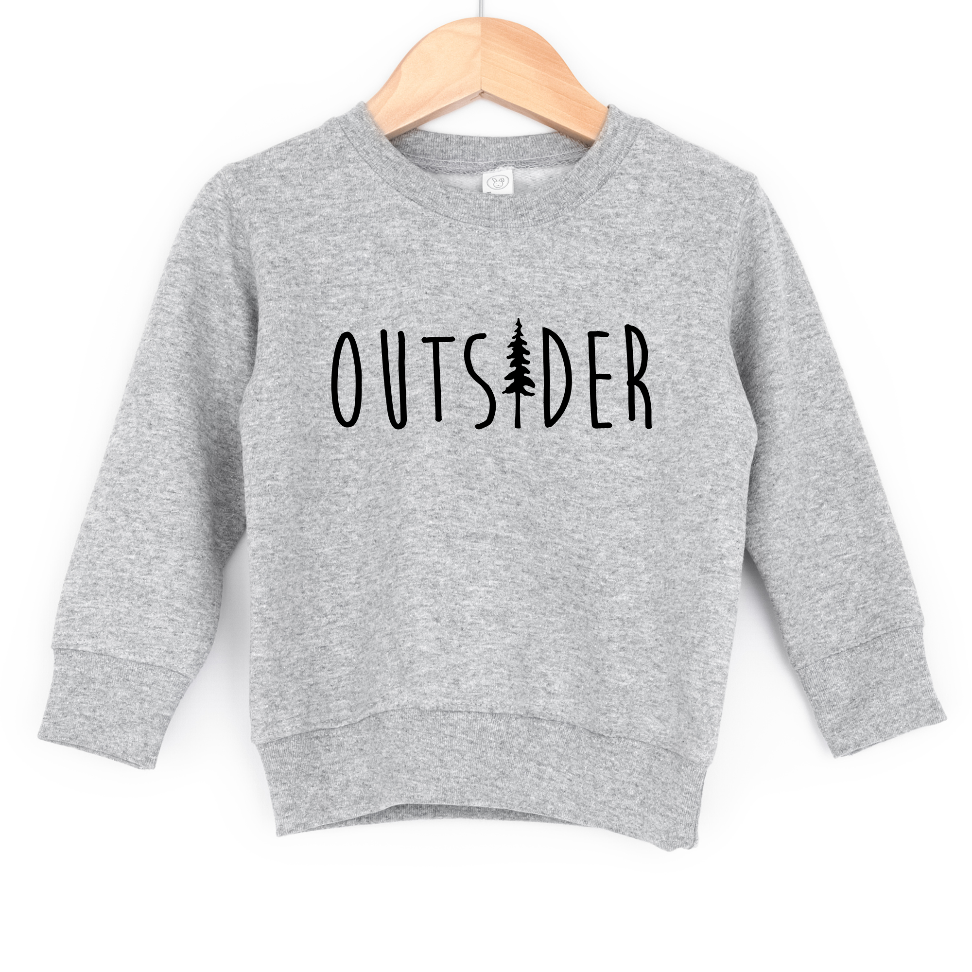 kids sweatshirt that says outsider