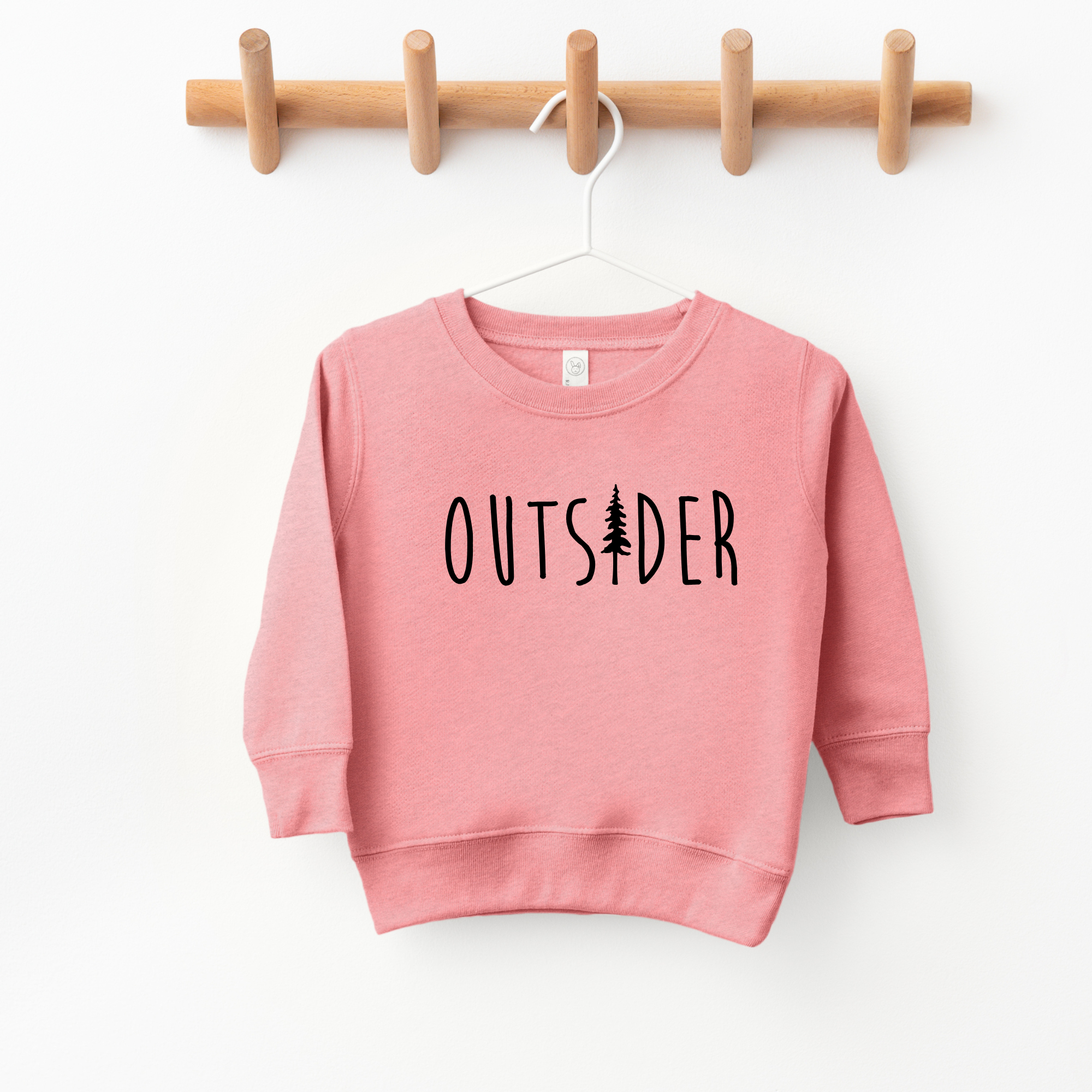 kids sweatshirt that says outsider