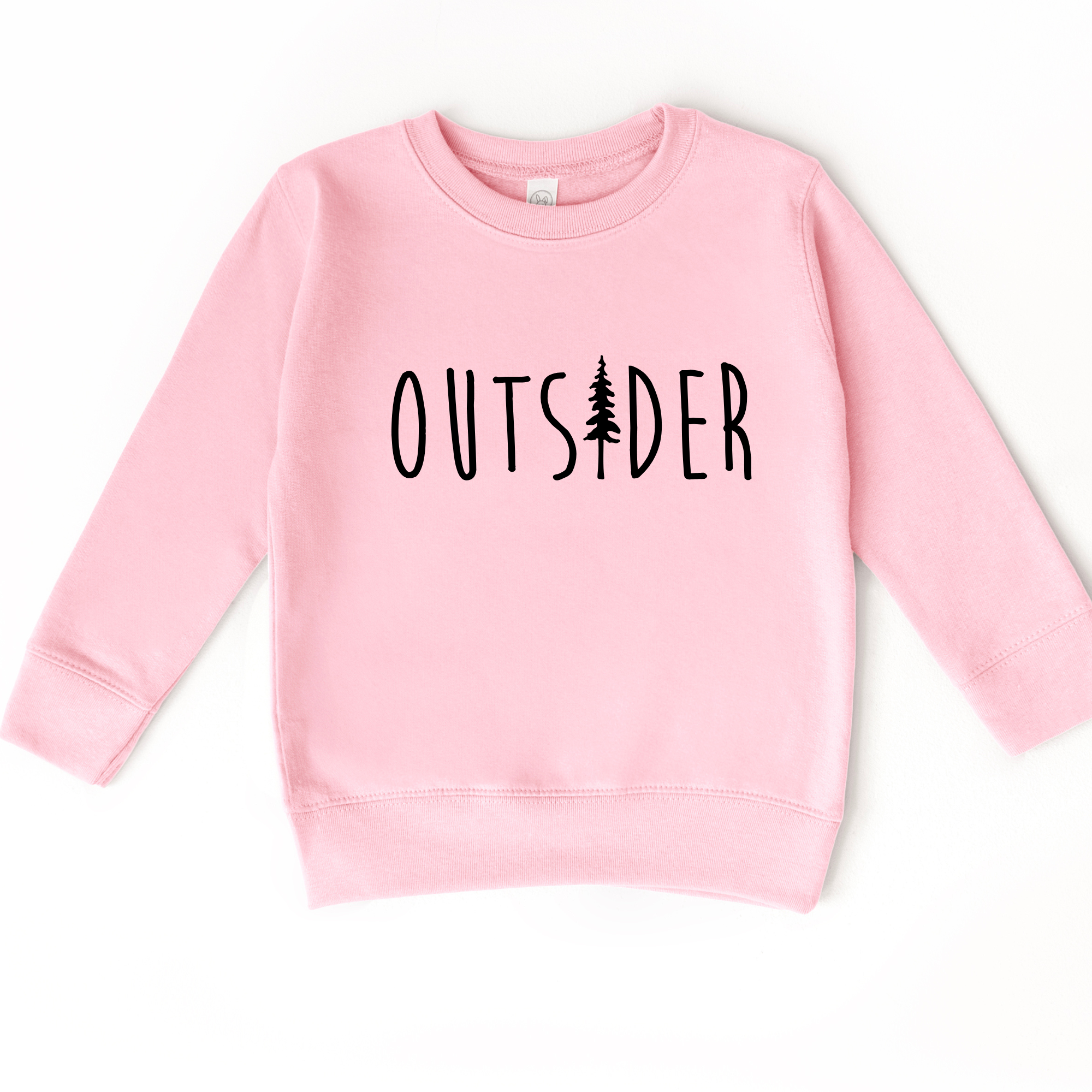 kids sweatshirt that says outsider