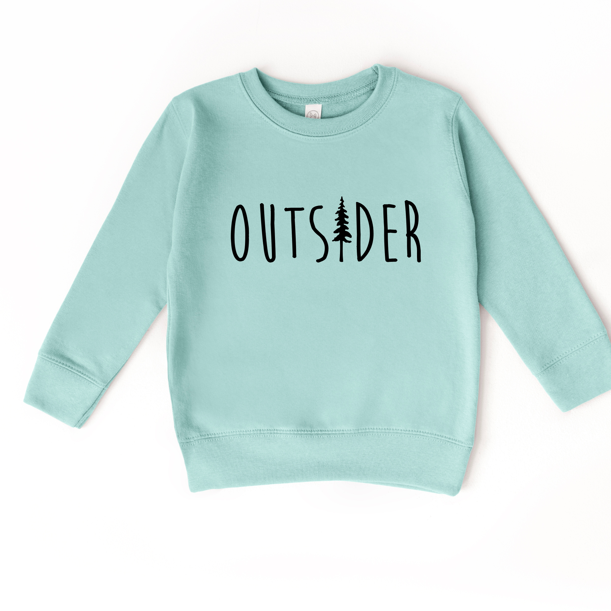 kids sweatshirt that says outsider