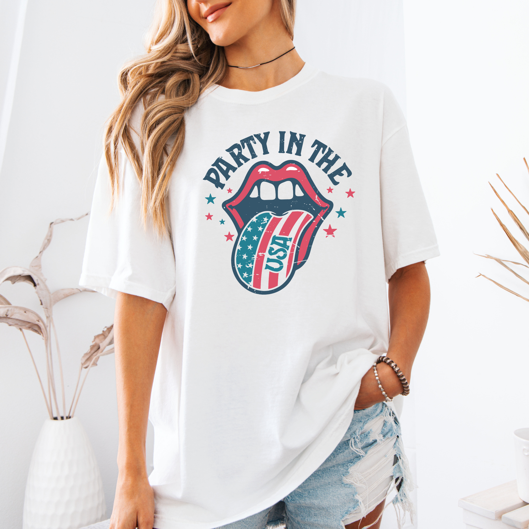 Party In The USA T-Shirt | Patriotic Shirt