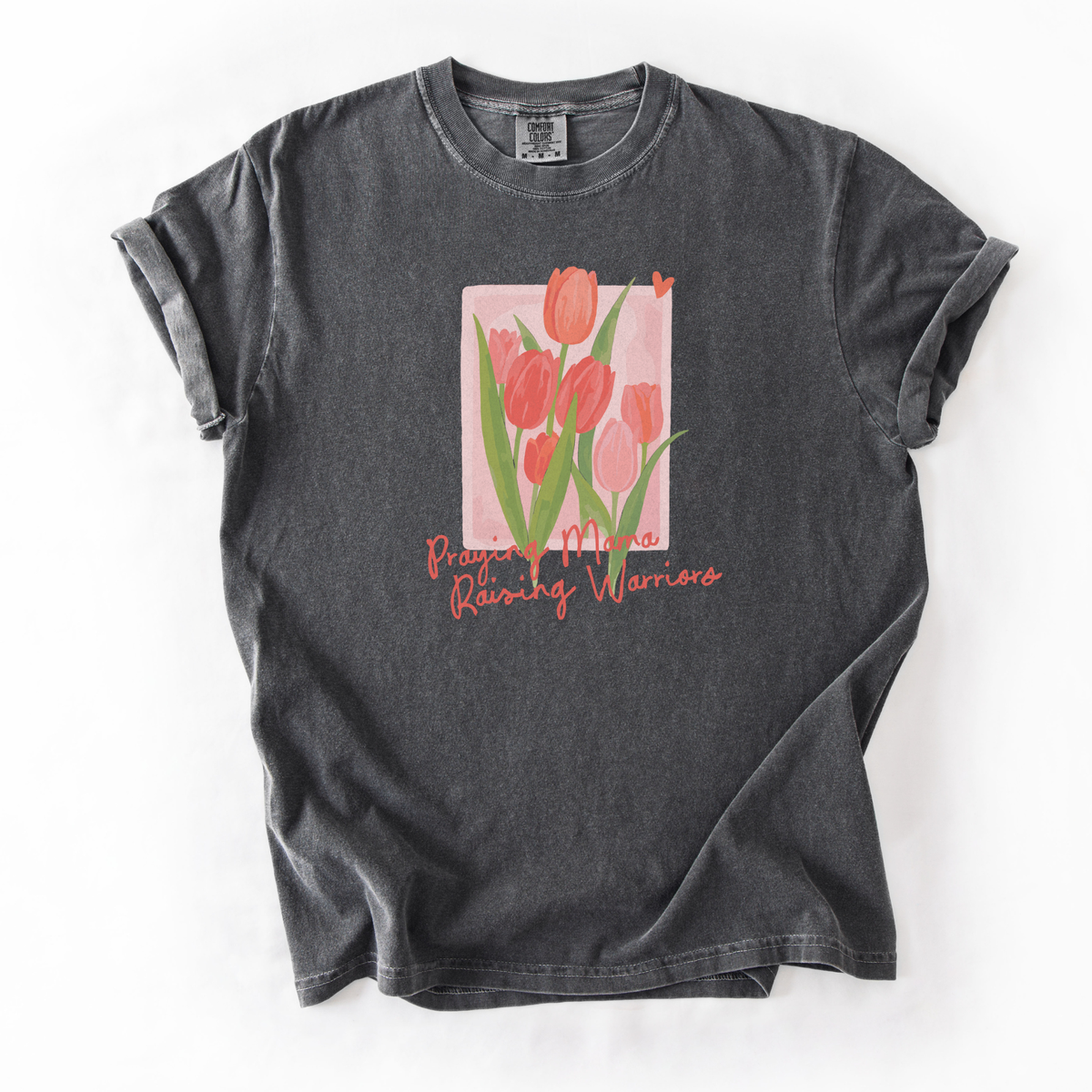 Praying Mama Raising Warriors Tee
