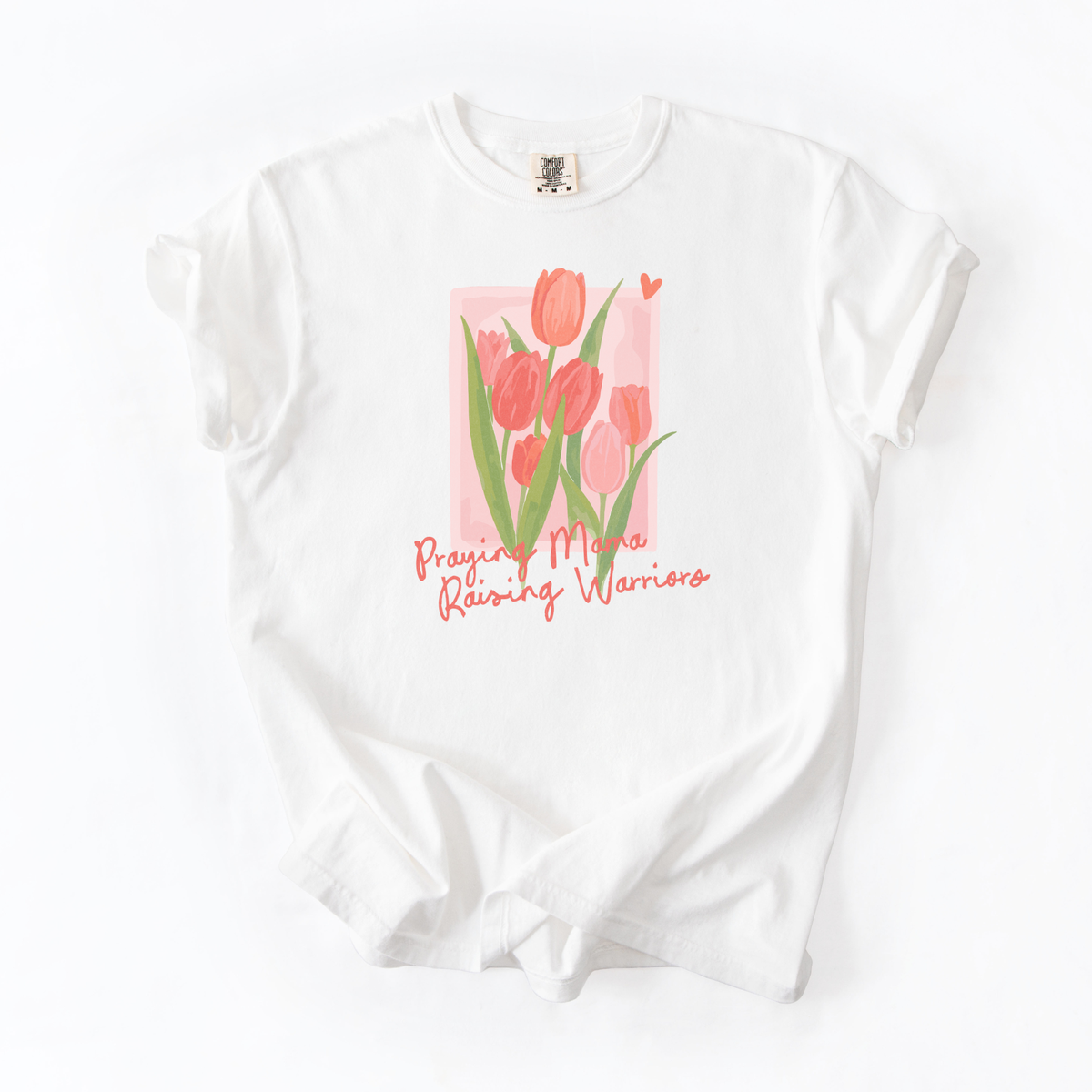 Praying Mama Raising Warriors Tee
