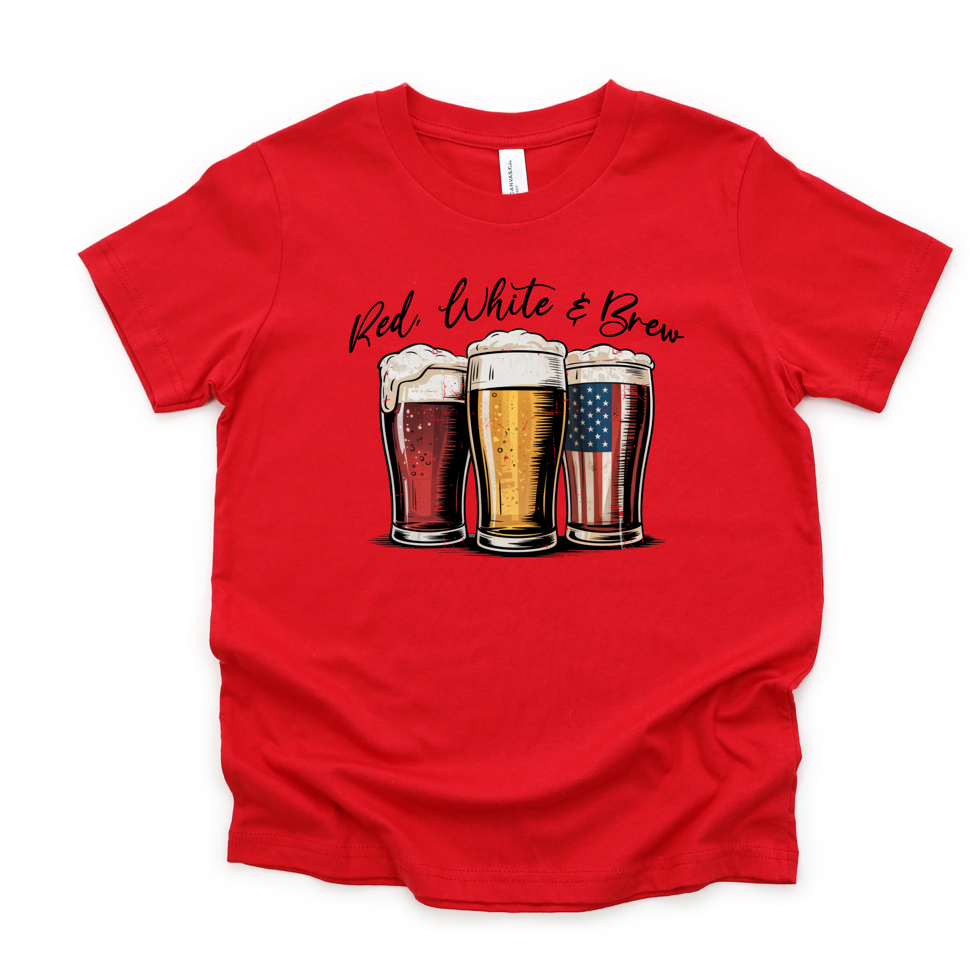 Red White And Brew Shirt| Patriotic Shirt