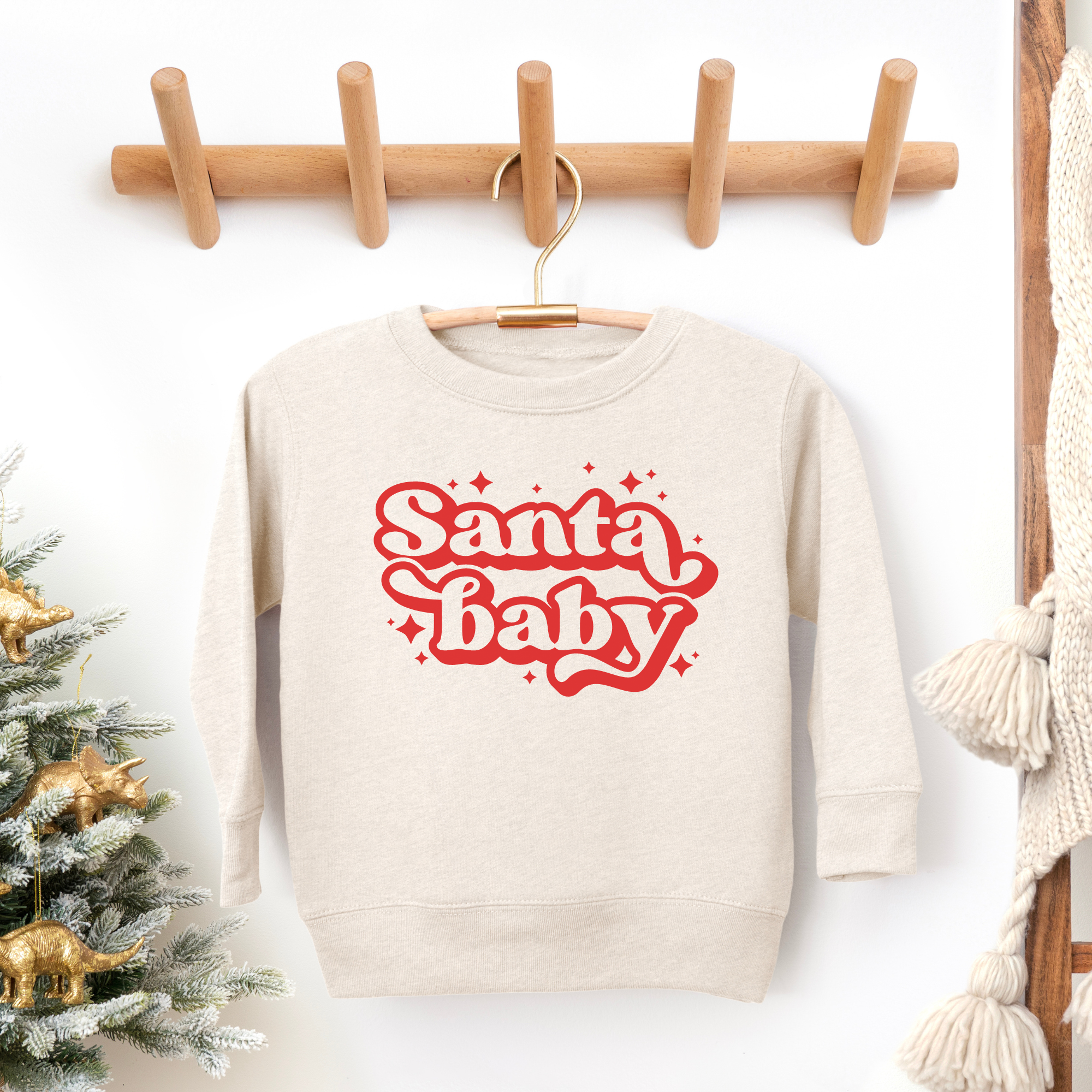 Santa Baby Sweatshirt | Kids Christmas Sweatshirt