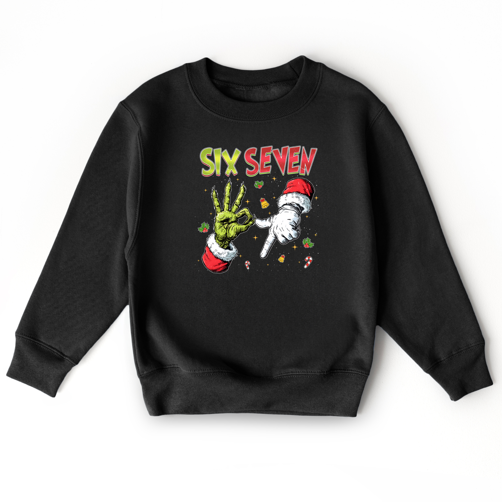 Six Seven Christmas Sweatshirt | Funny Christas Shirt