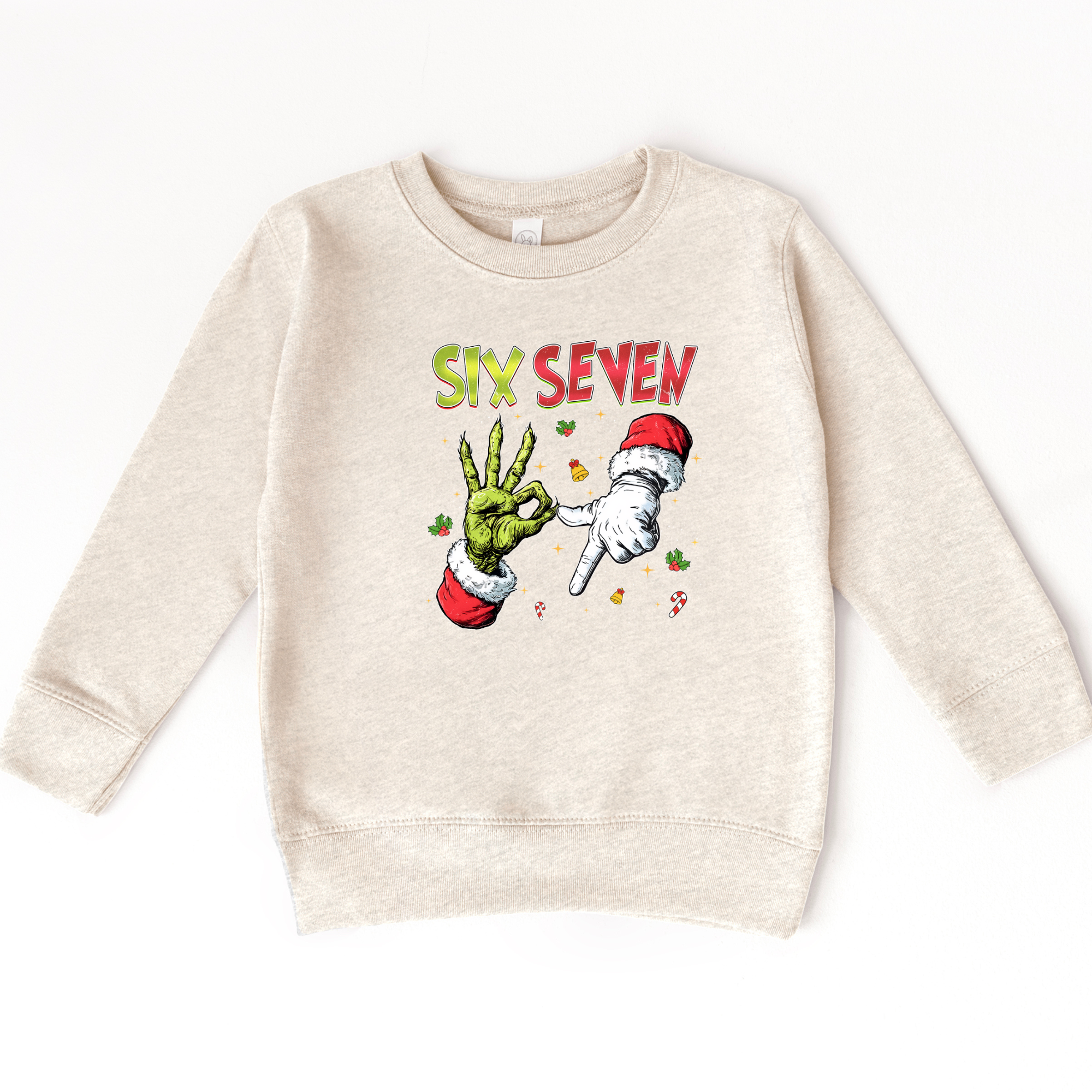 Six Seven Christmas Sweatshirt | Funny Christas Shirt