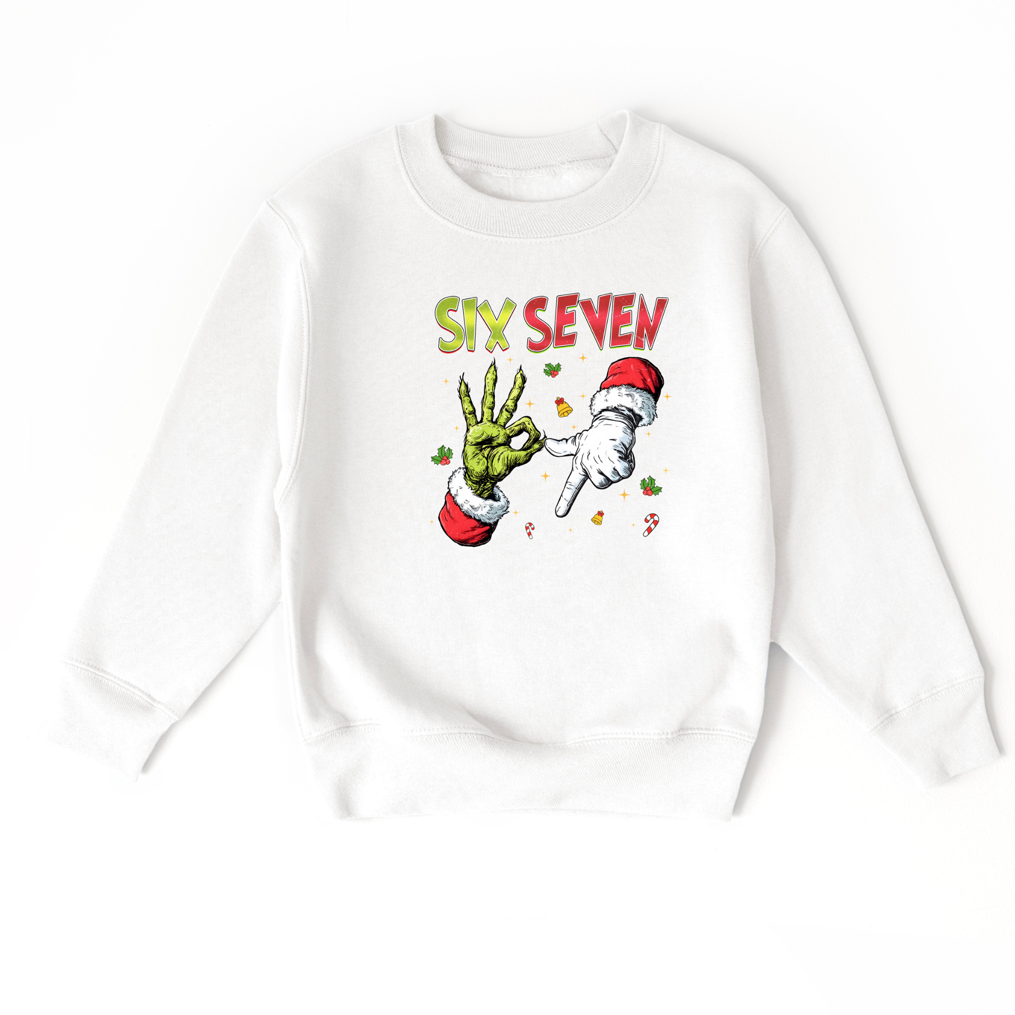 Six Seven Christmas Sweatshirt | Funny Christas Shirt