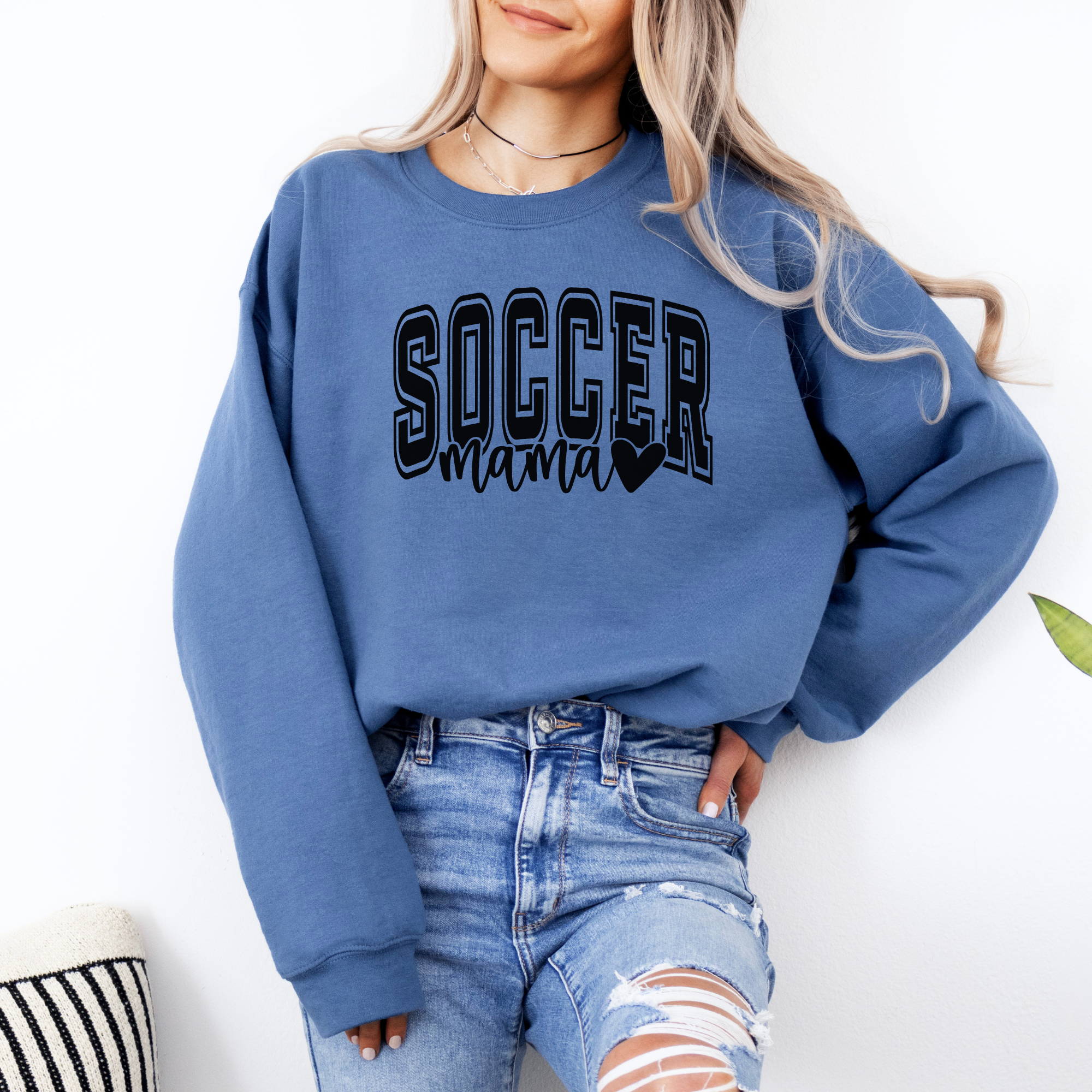 soccer mama sweatshirt for soccer moms