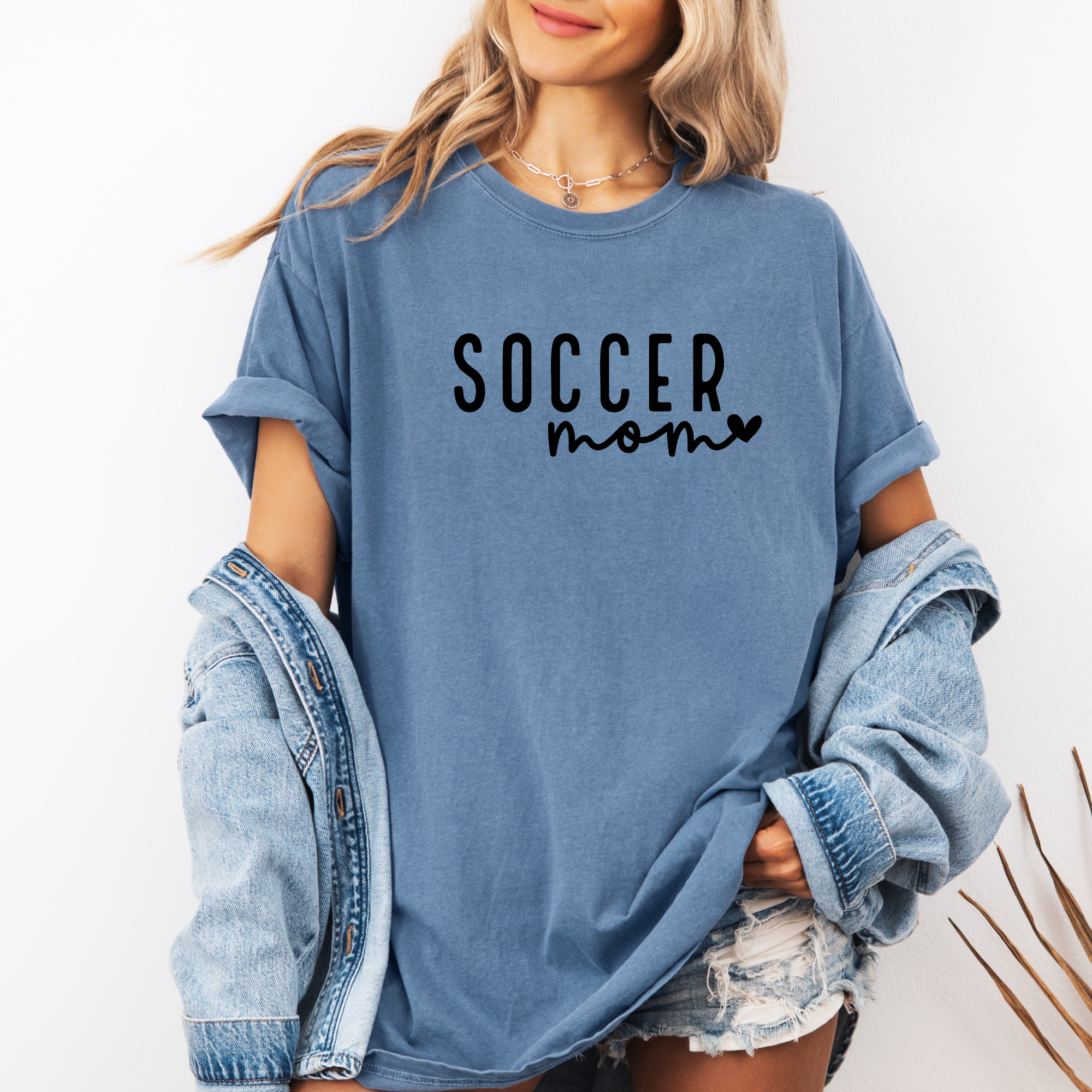 soccer mom womens graphic tee