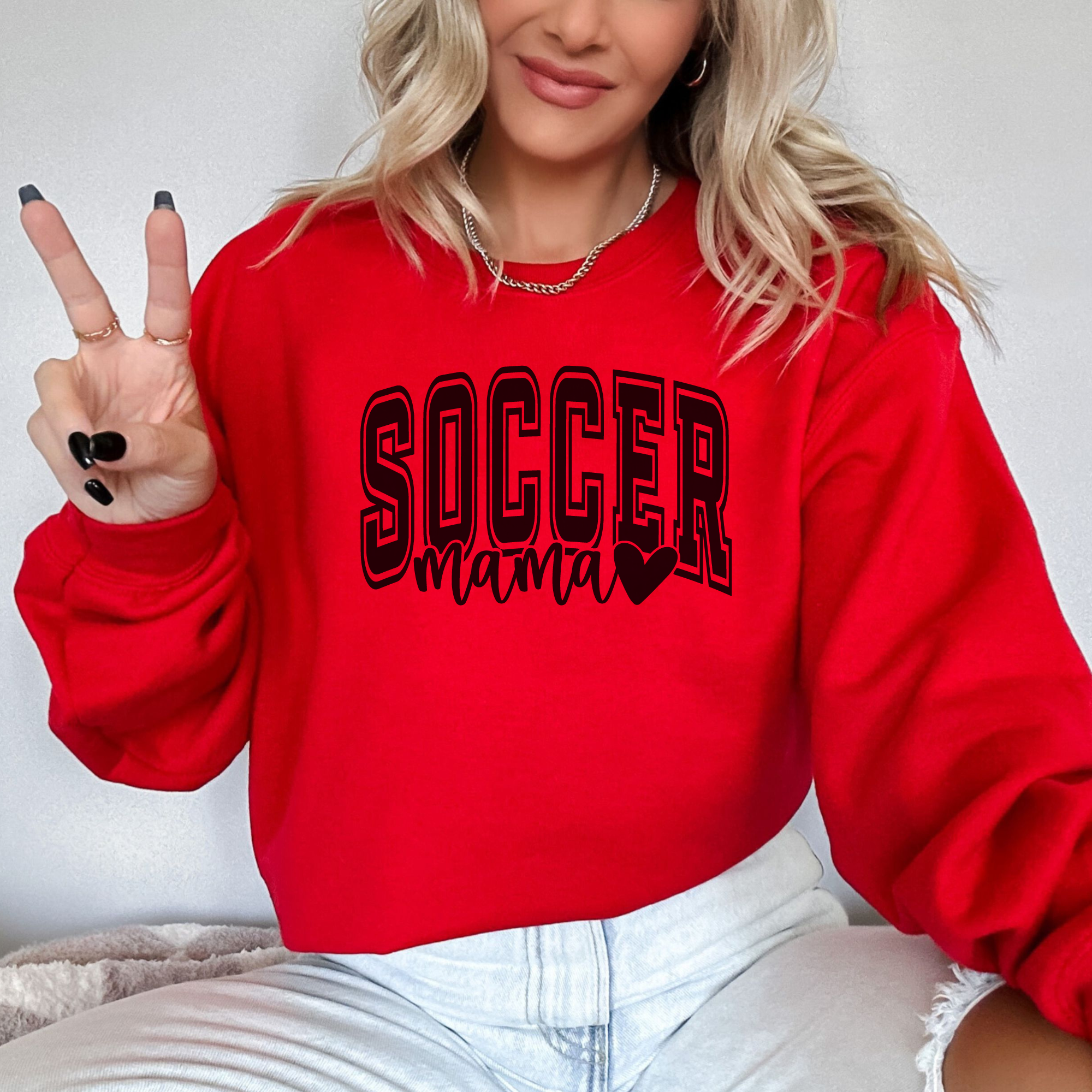 soccer mama sweatshirt for soccer moms
