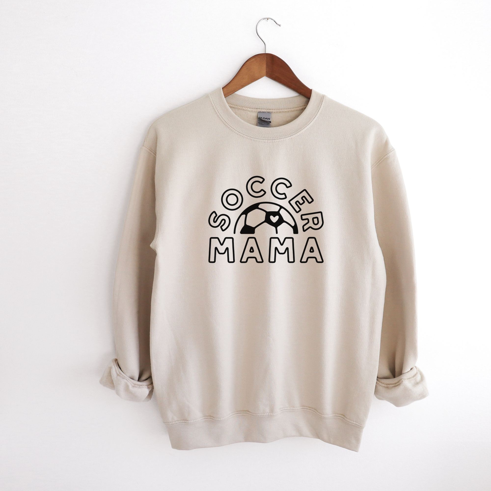 Soccer mama --adult sweatshirt