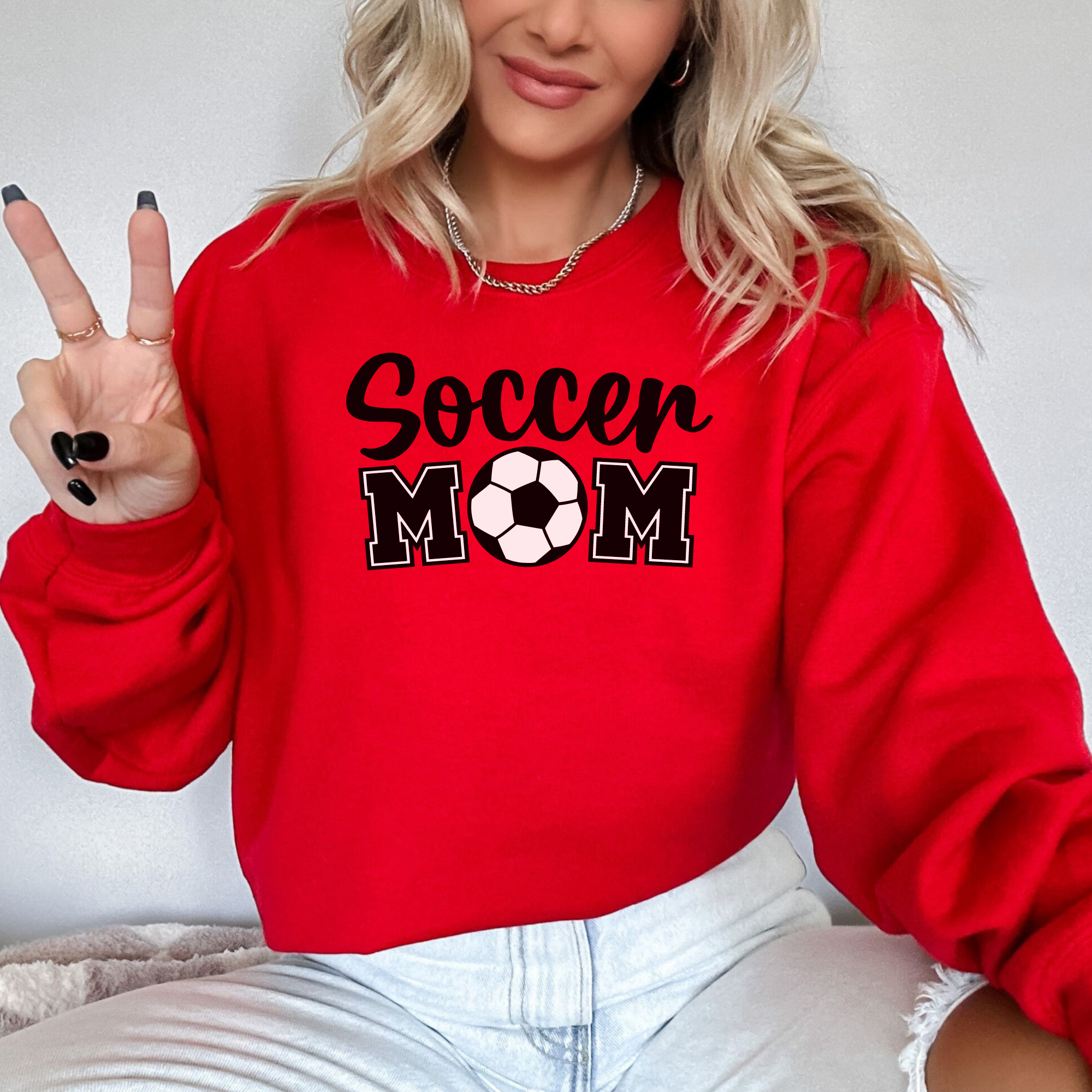 soccer mom sweatshirt for women