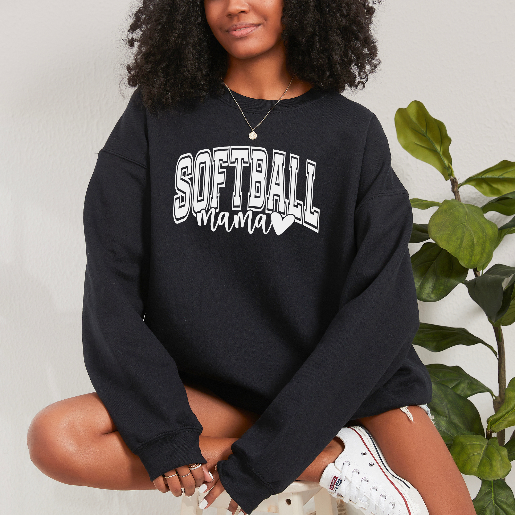 Softball mama sweatshirt