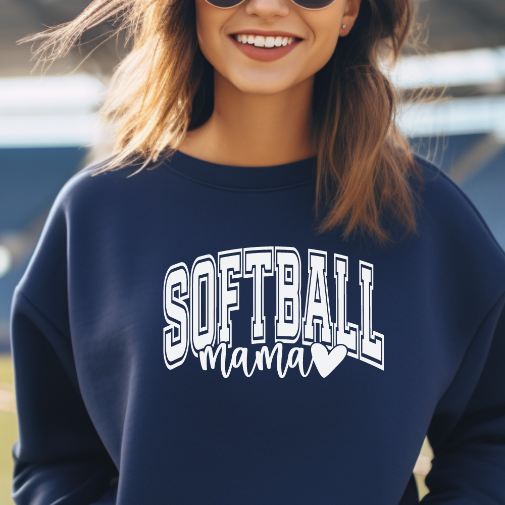 Softball mama sweatshirt