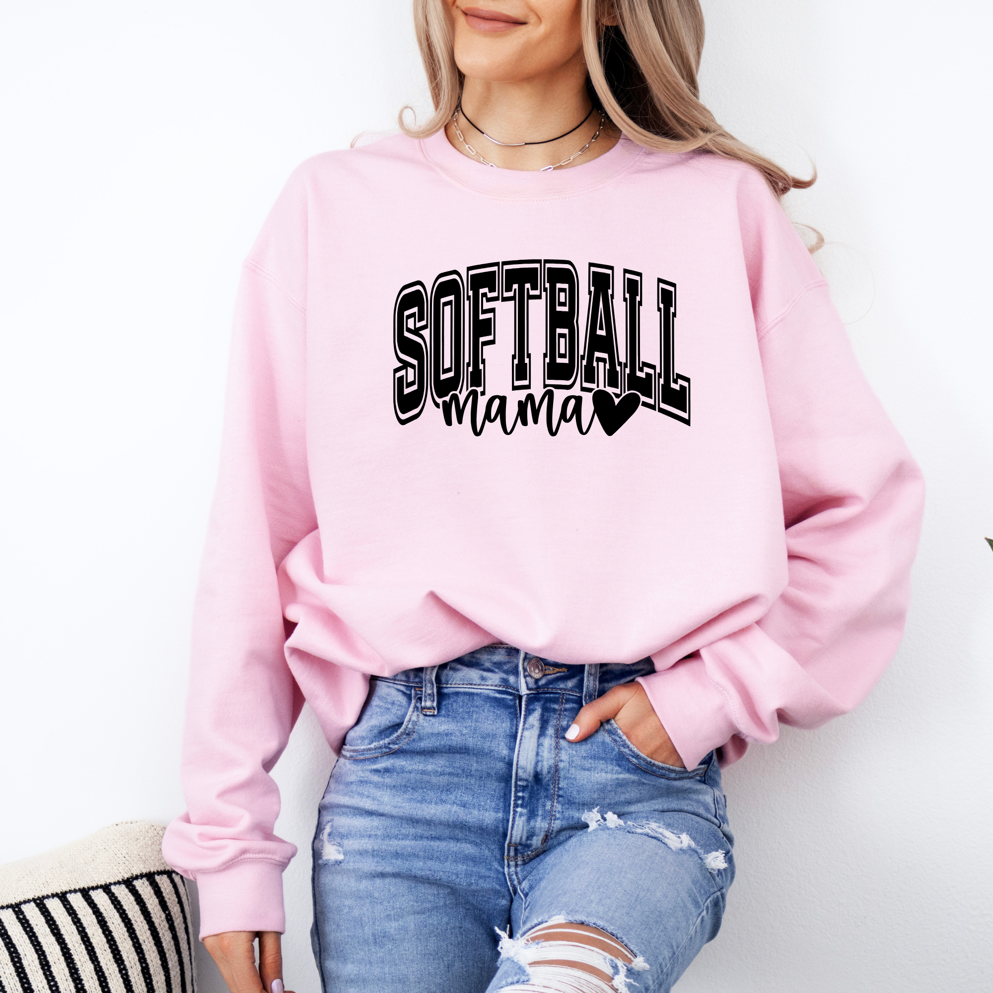 Softball mama sweatshirt