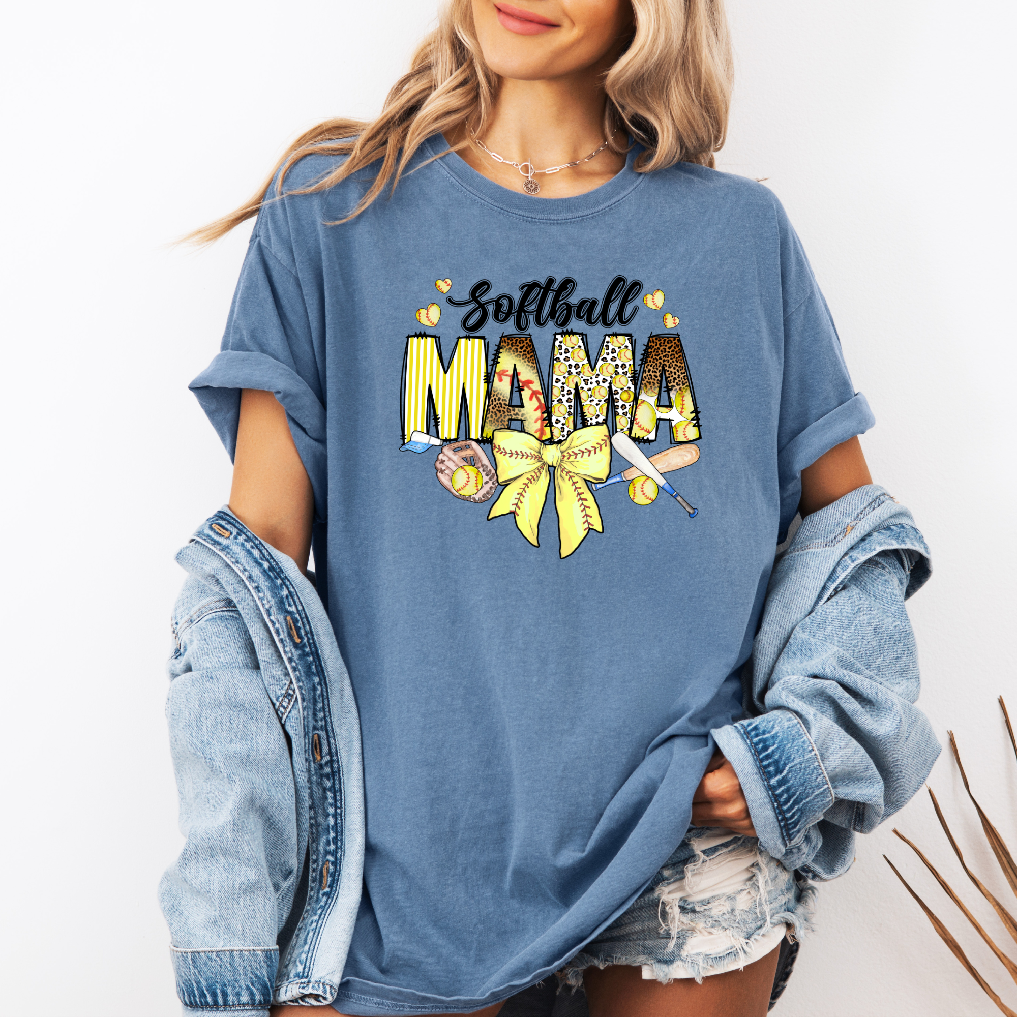 Softball Mama T-Shirt | Sports Mom Shirt