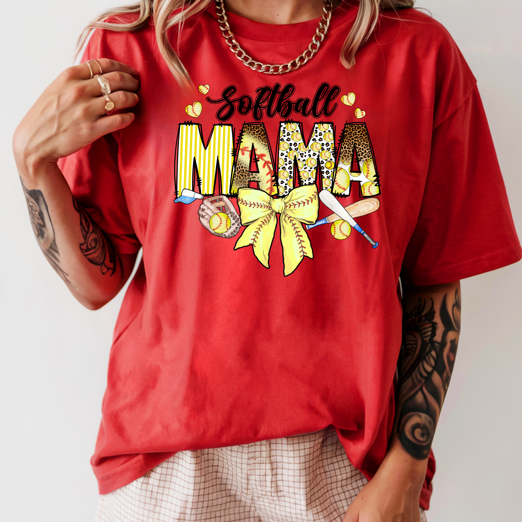 Softball Mama T-Shirt | Sports Mom Shirt
