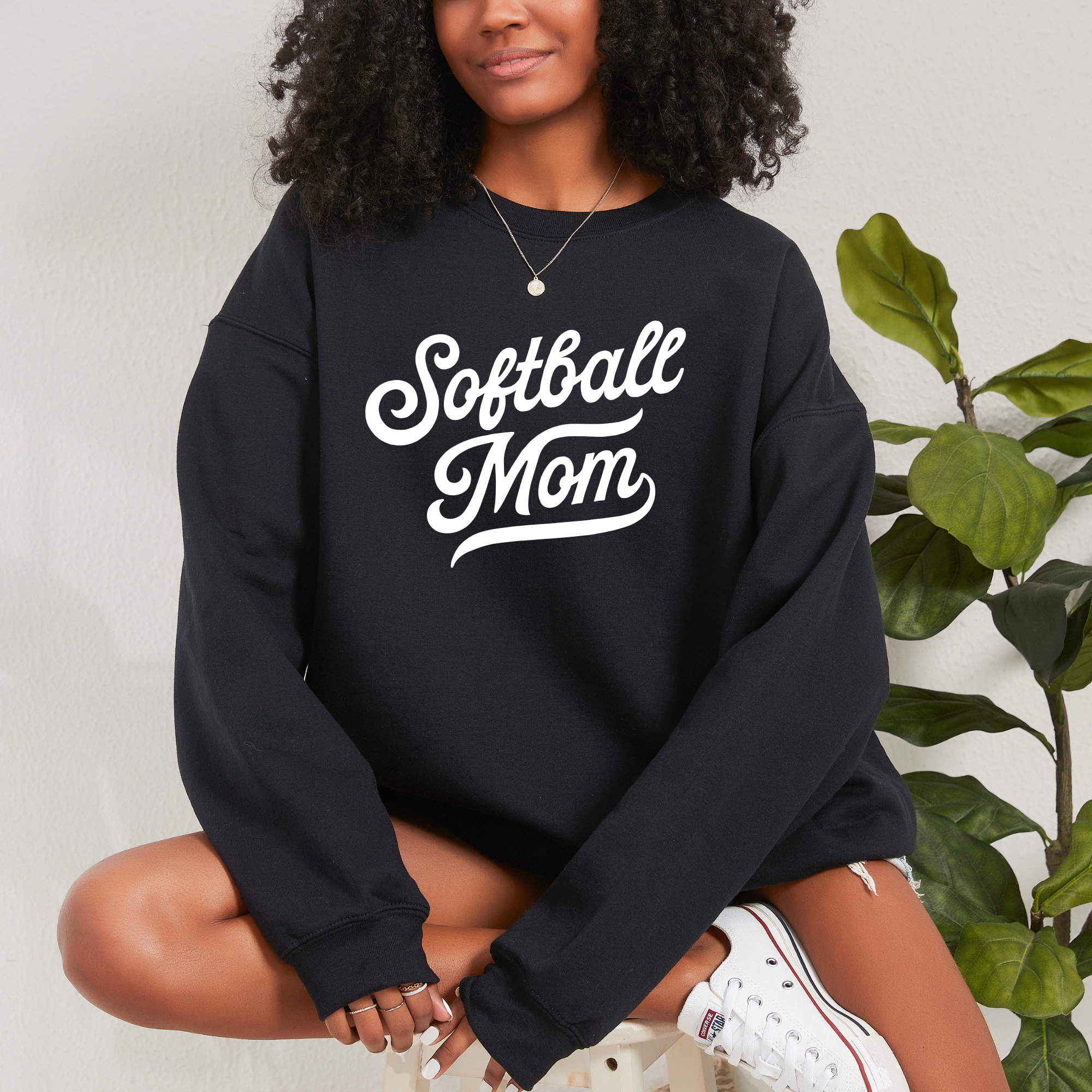 Softball Mom Sweatshirt | Vintage Inspired