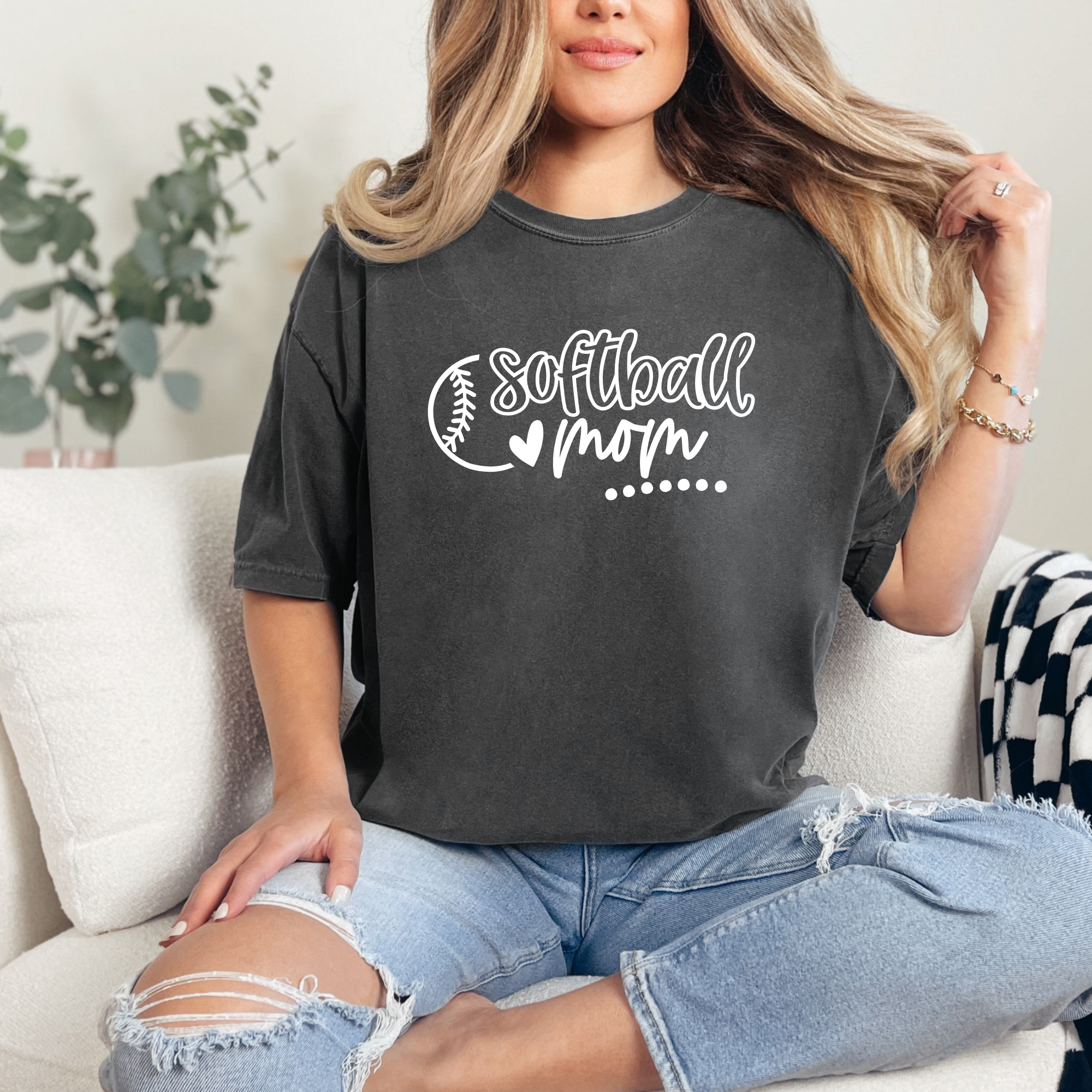 Softball Mom T-Shirt | Softball Shirt For Women