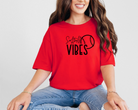 Softball vibes tshirt for softball moms