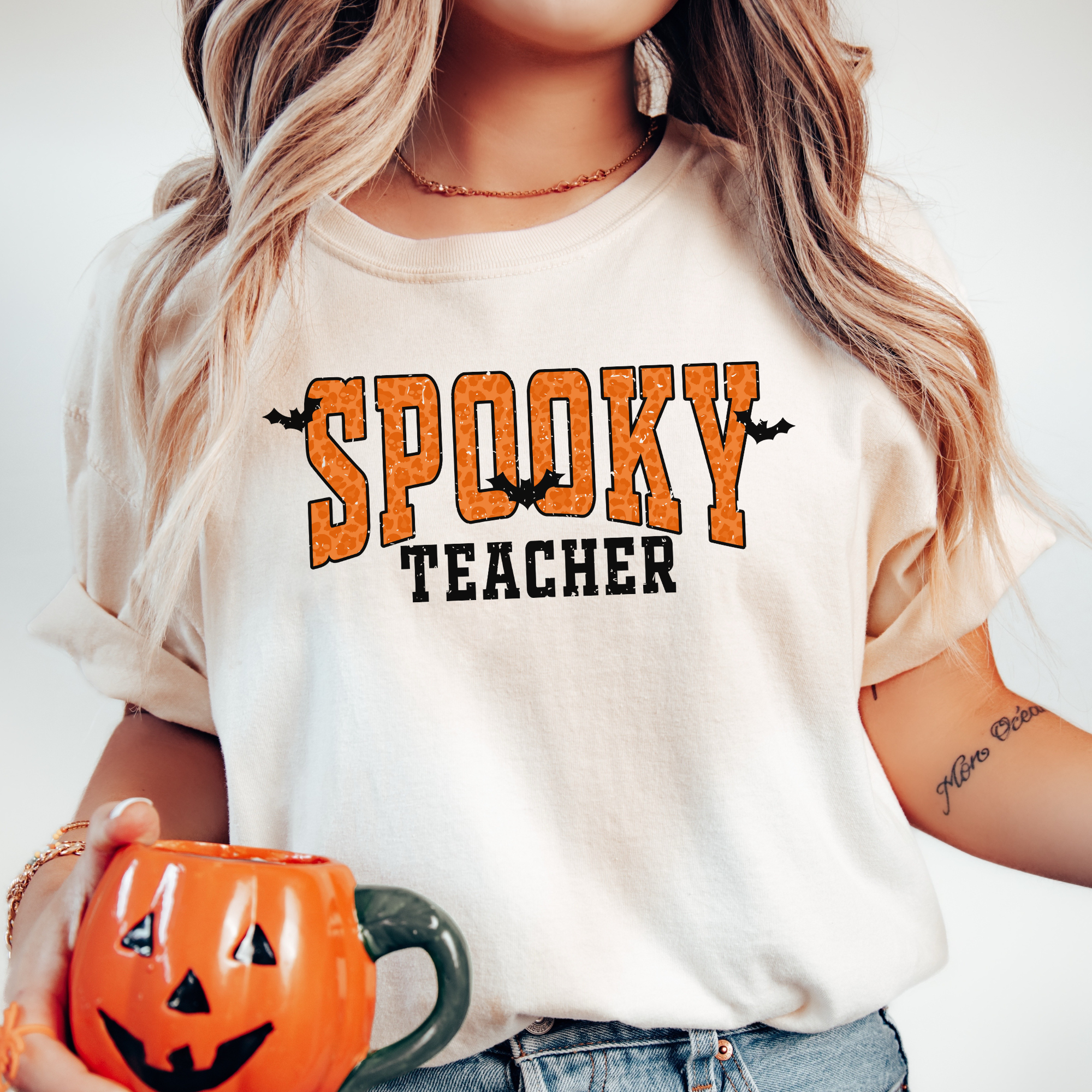 Spooky teacher tshirt