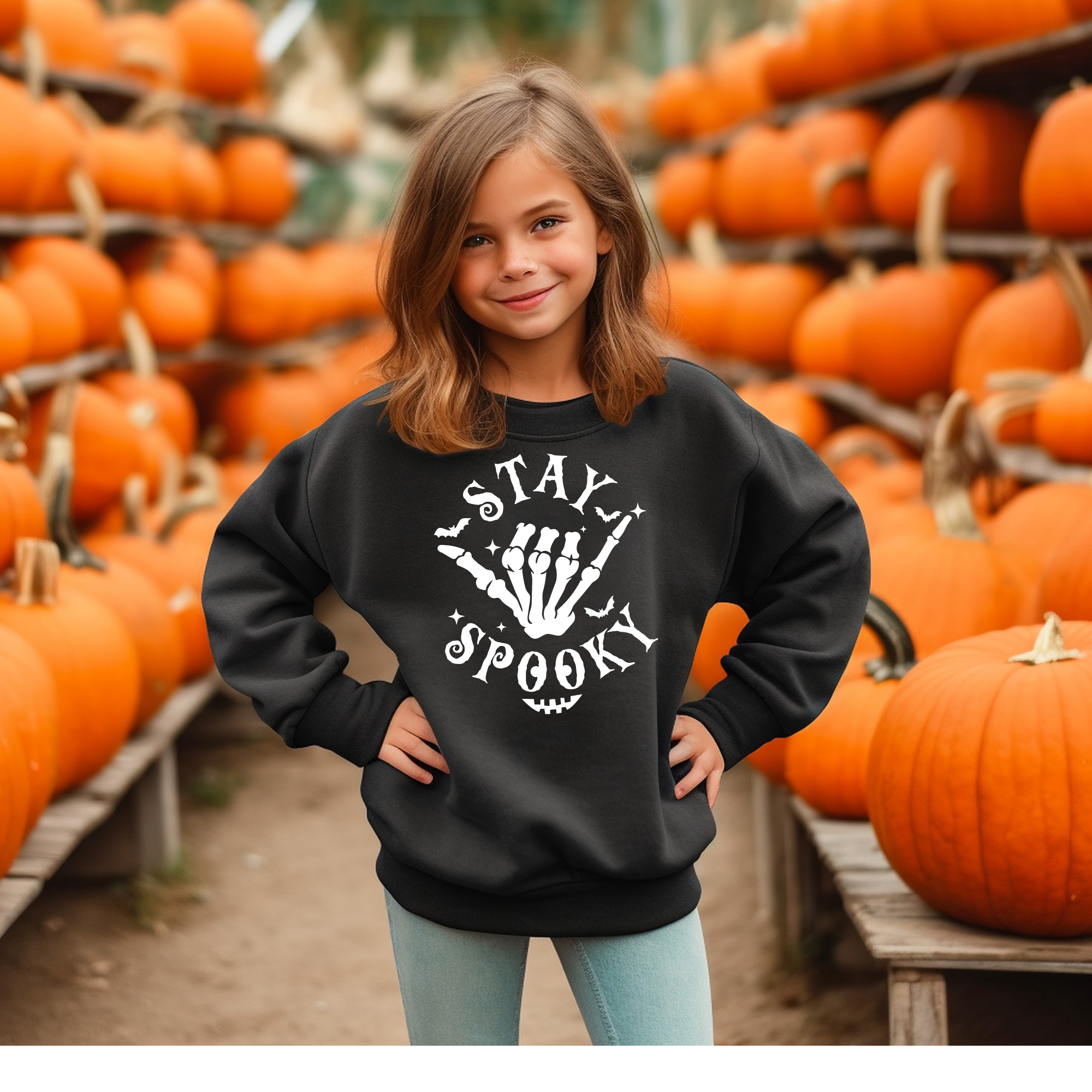 Stay Spooky Sweatshirt | Kids Halloween Sweatshirt