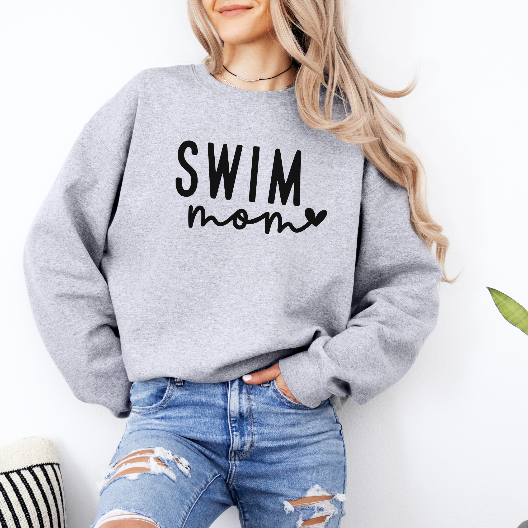 Swim mom sweatshirt