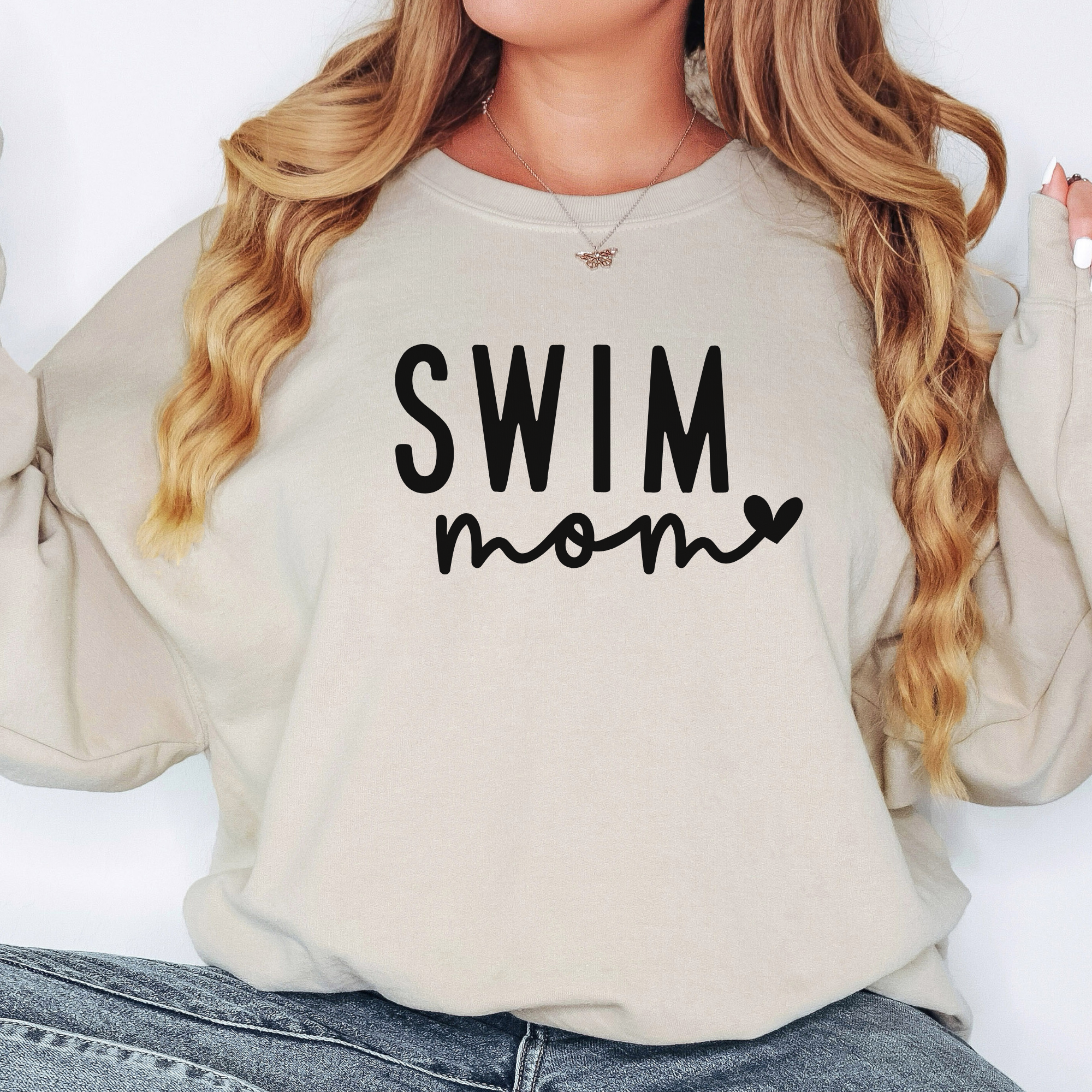 Swim mom sweatshirt