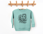 Take a hike kids hiking sweatshirt.