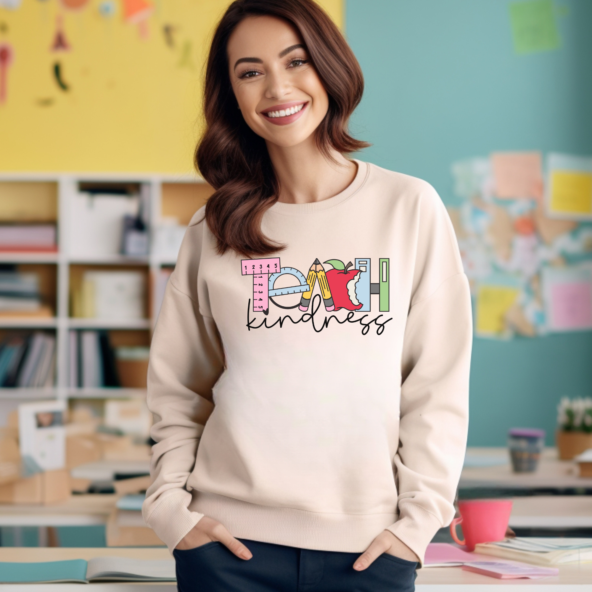 Teach kindness sweatshirt