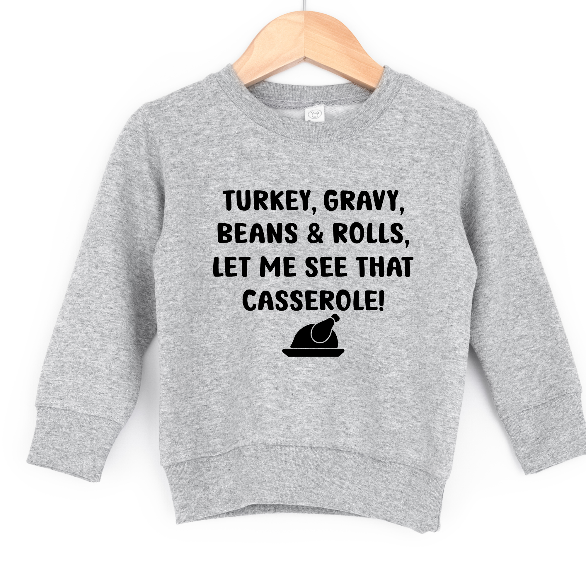 funny kids sweatshirt for thanksgiving or easter.