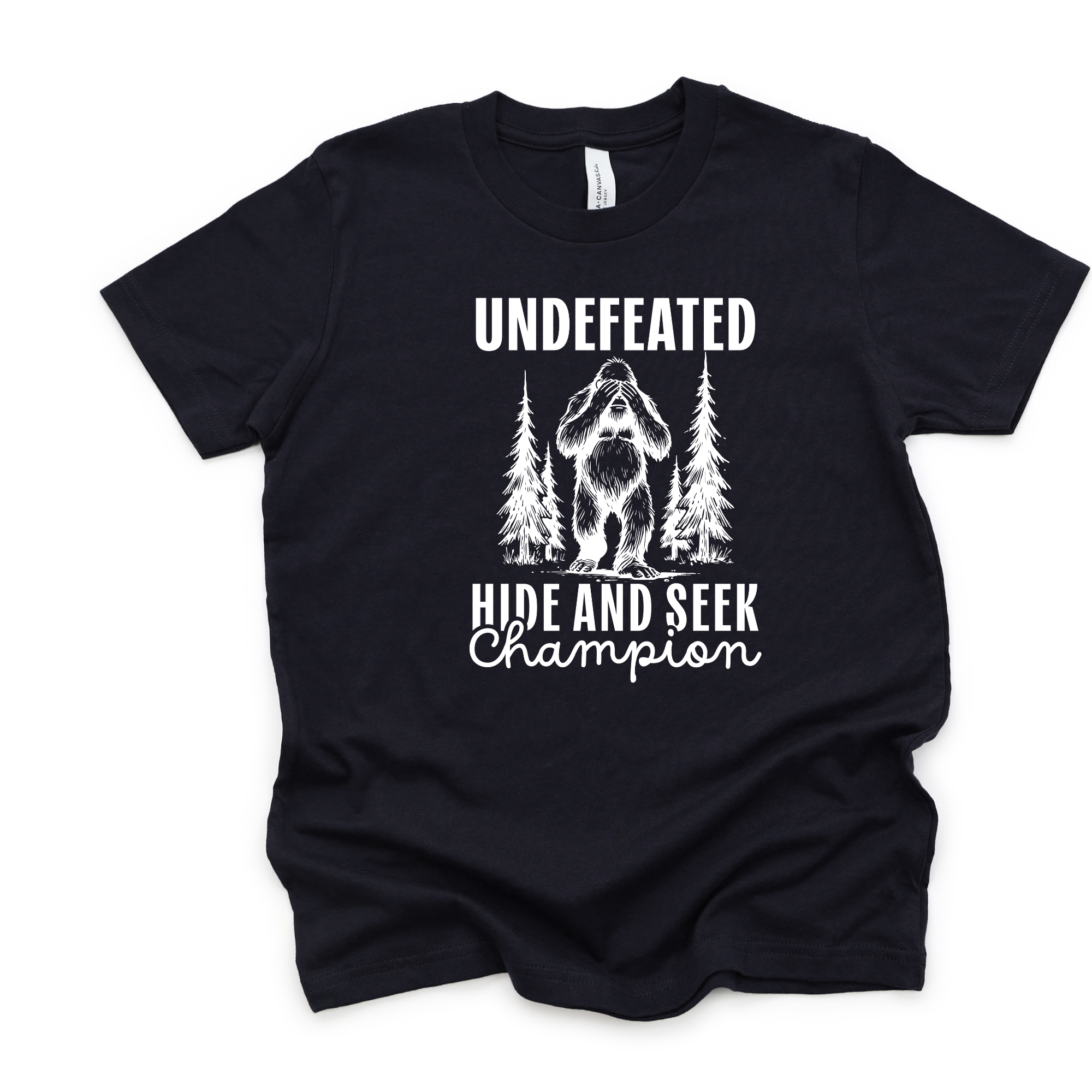 Undefeated Hide And Seek Champion T-Shirt | Funny Kids Shirt