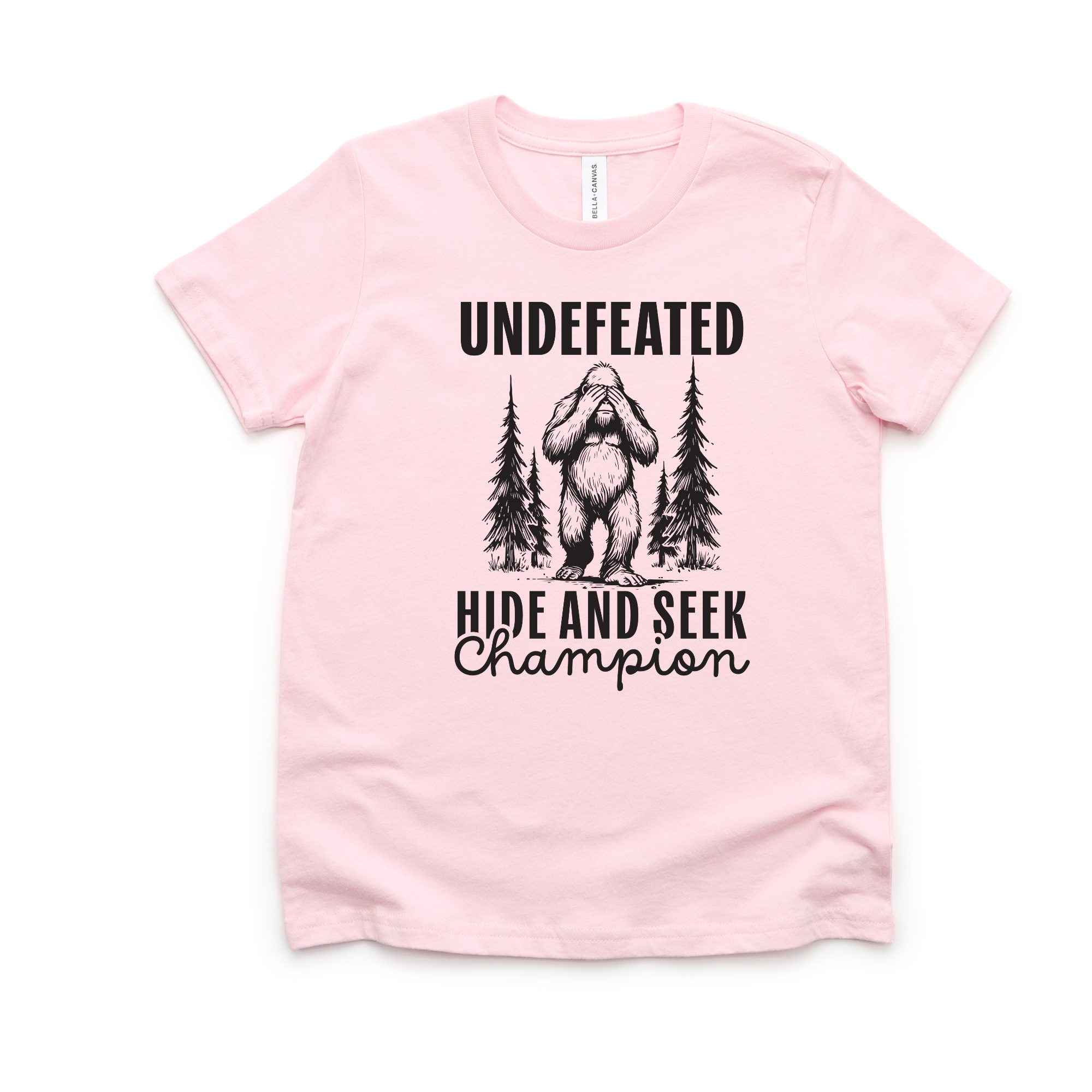 Undefeated Hide And Seek Champion T-Shirt | Funny Kids Shirt