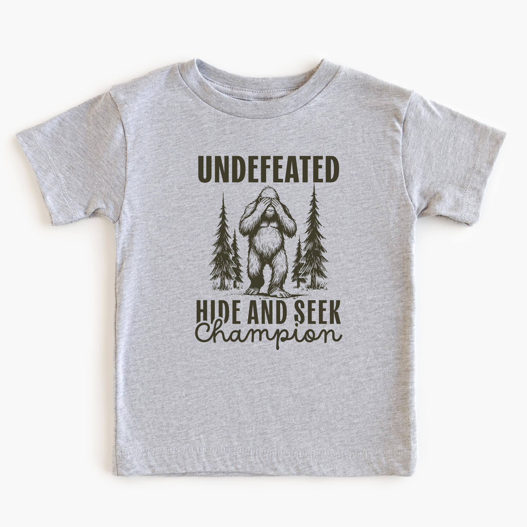 Undefeated Hide And Seek Champion T-Shirt | Funny Kids Shirt