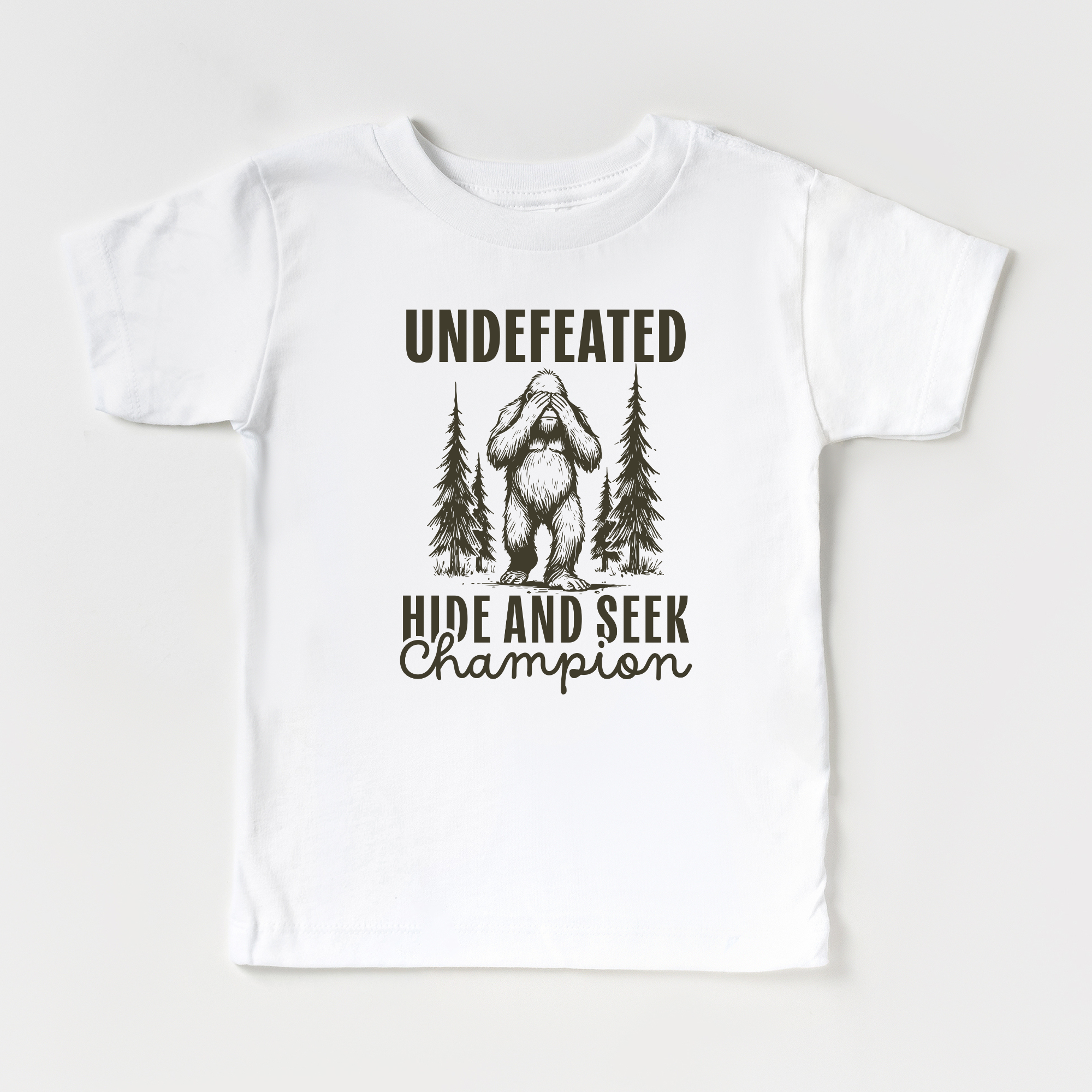 Undefeated Hide And Seek Champion T-Shirt | Funny Kids Shirt