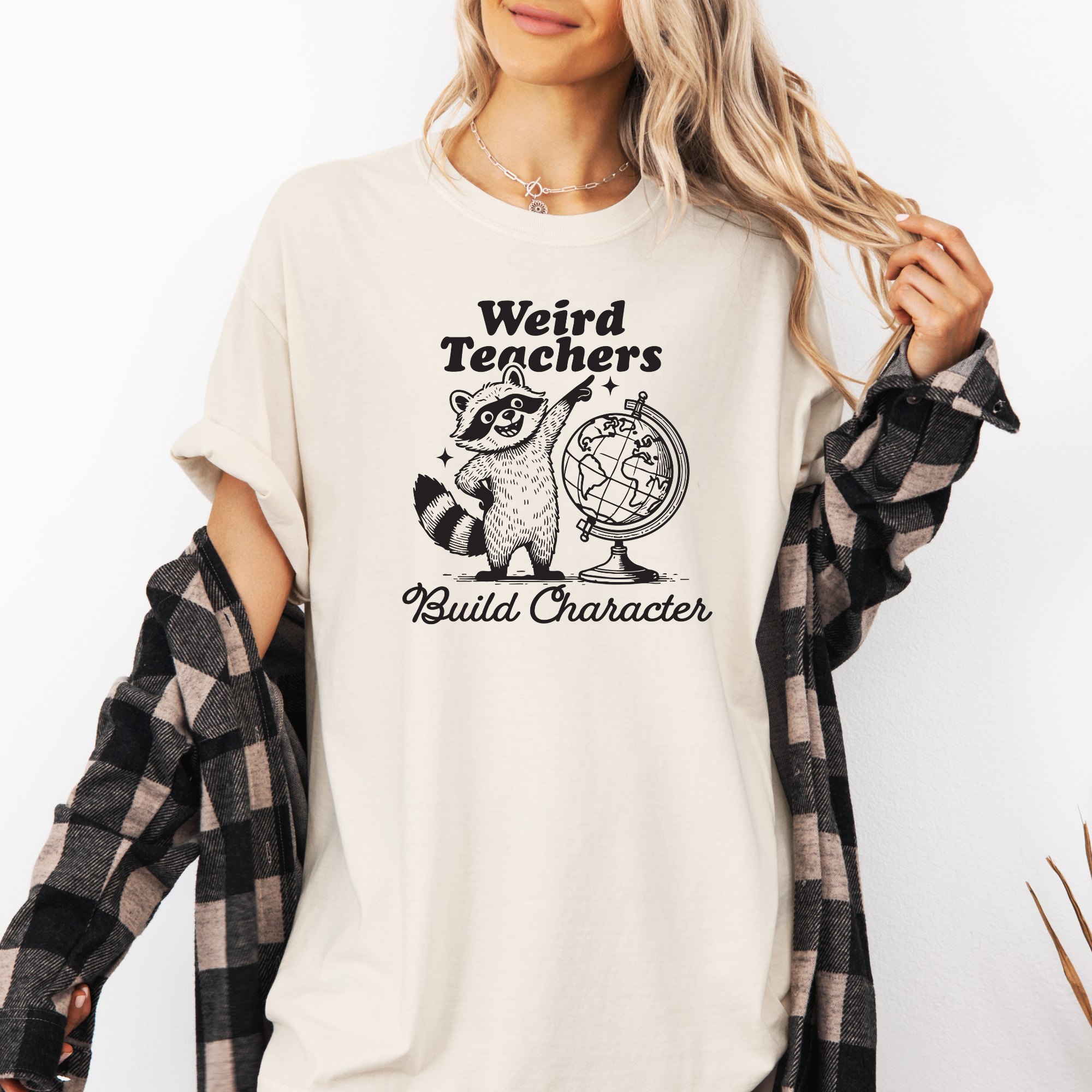 Weird teachers build character T-Shirt | Funny Teacher T-Shirt