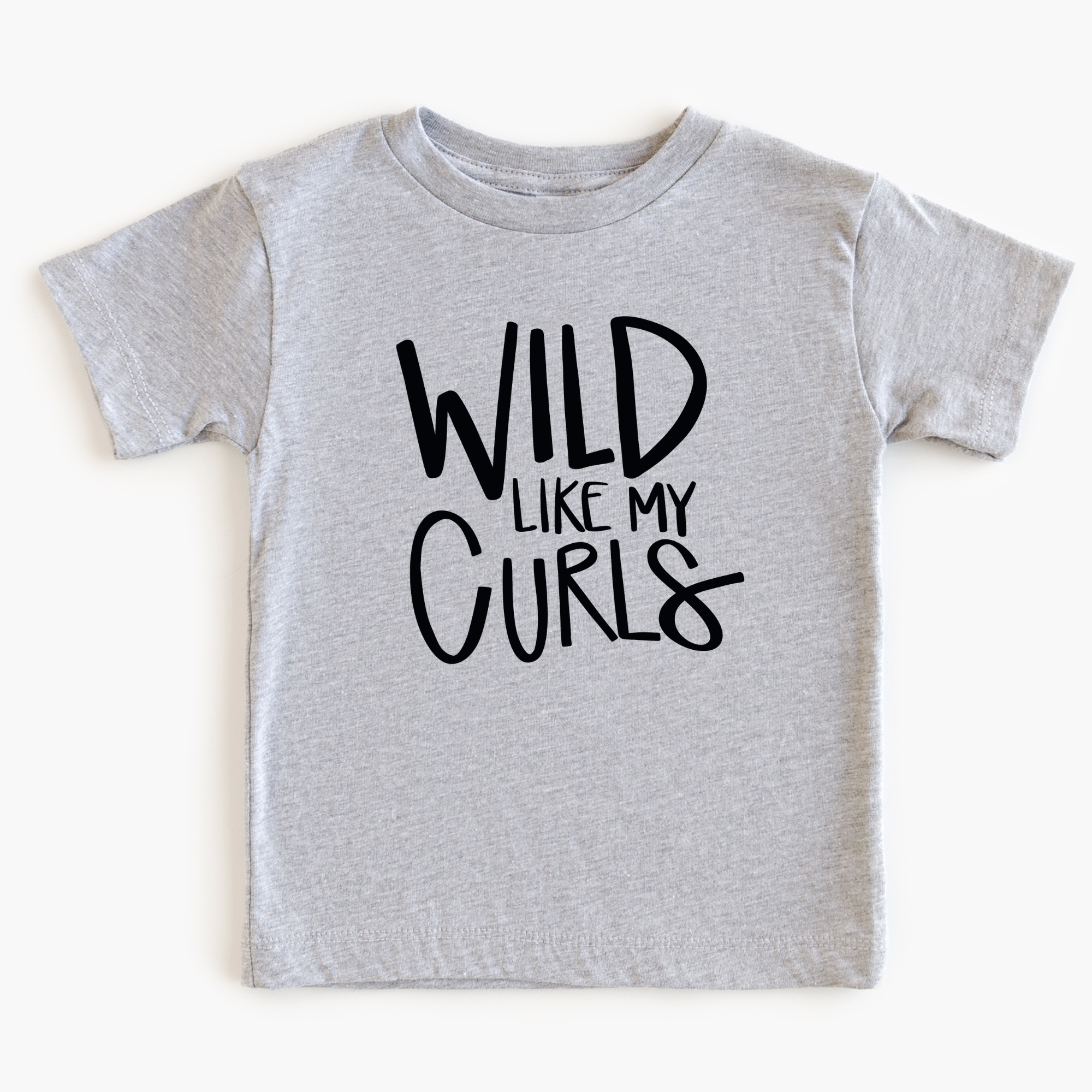 Wild Like My Curls T-Shirt | Curly Hair Shirt