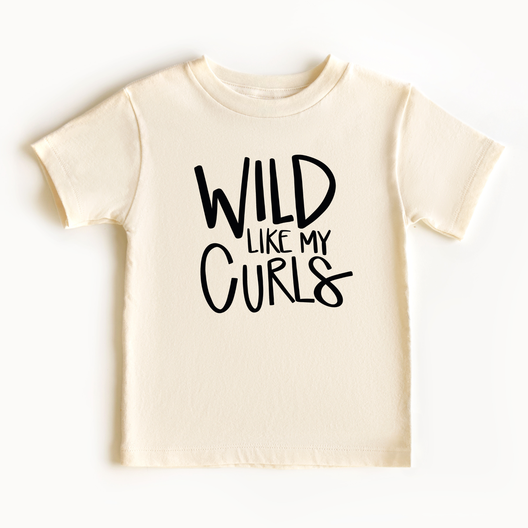 Wild Like My Curls T-Shirt | Curly Hair Shirt