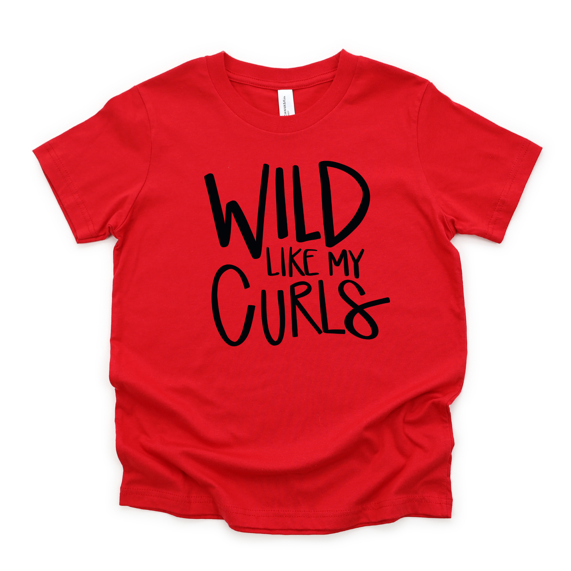 Wild Like My Curls T-Shirt | Curly Hair Shirt