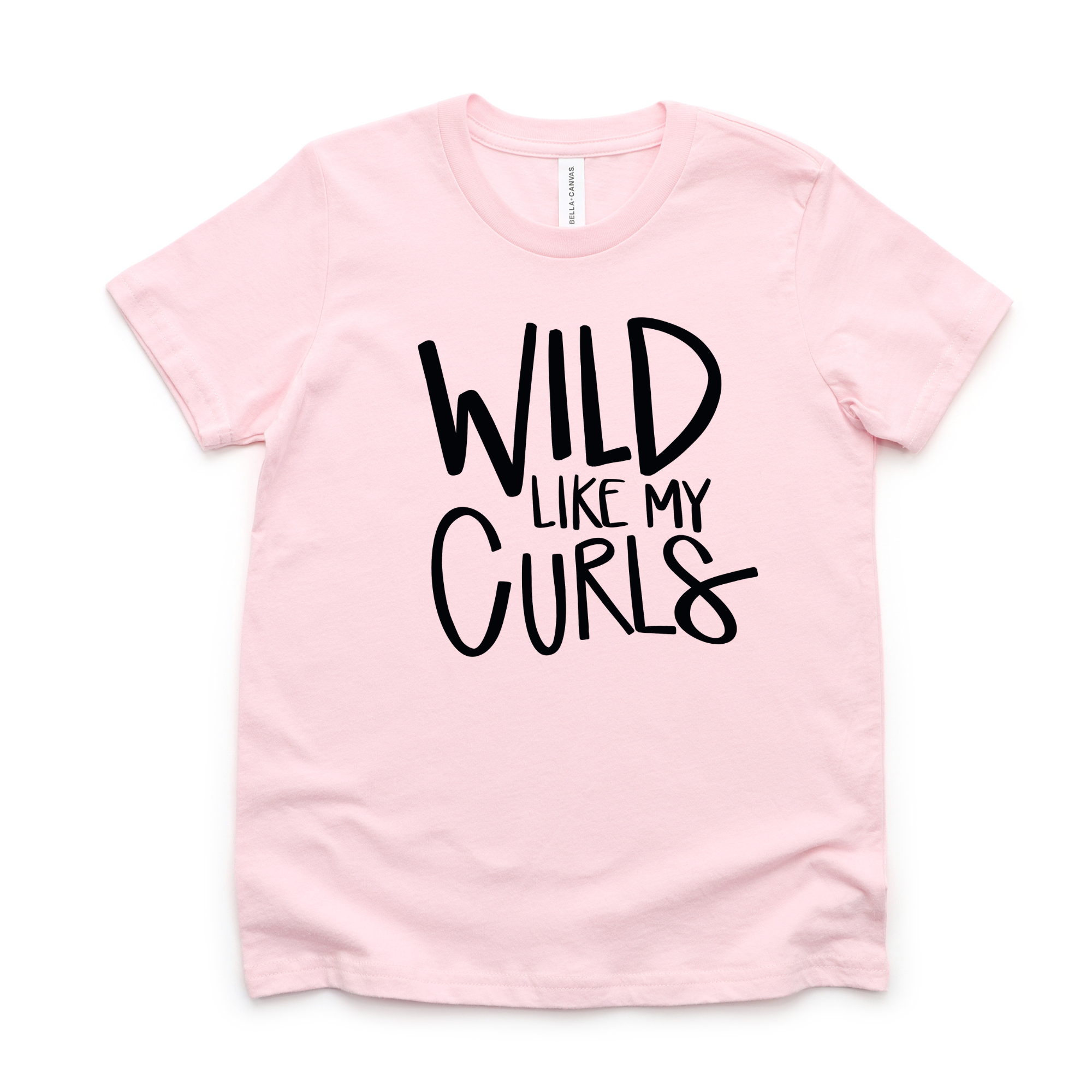 Wild Like My Curls T-Shirt | Curly Hair Shirt