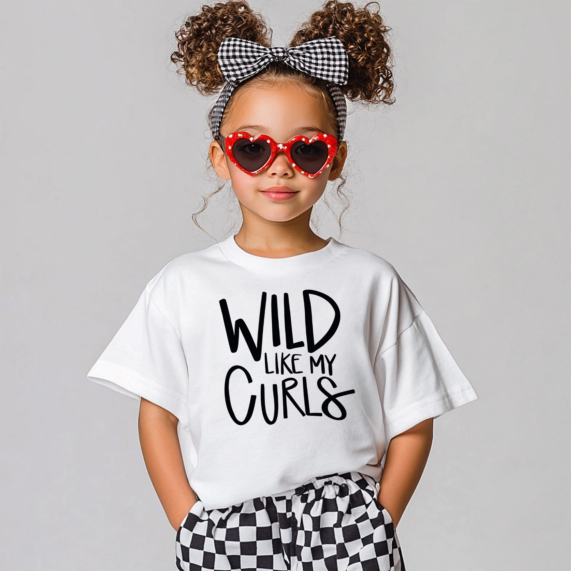 Wild Like My Curls T-Shirt | Curly Hair Shirt